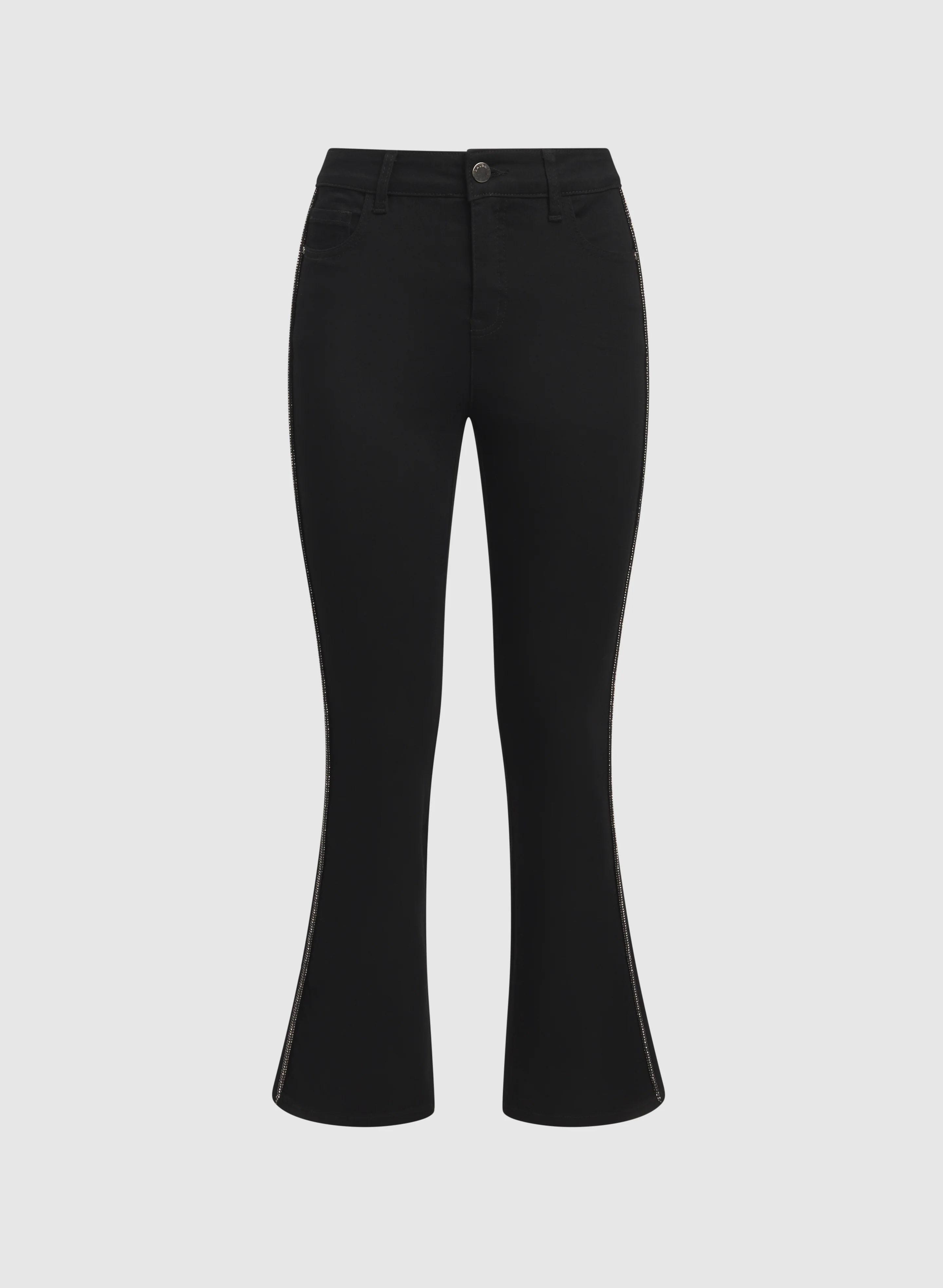 Rhinestone Stripe Jeans - Image 7