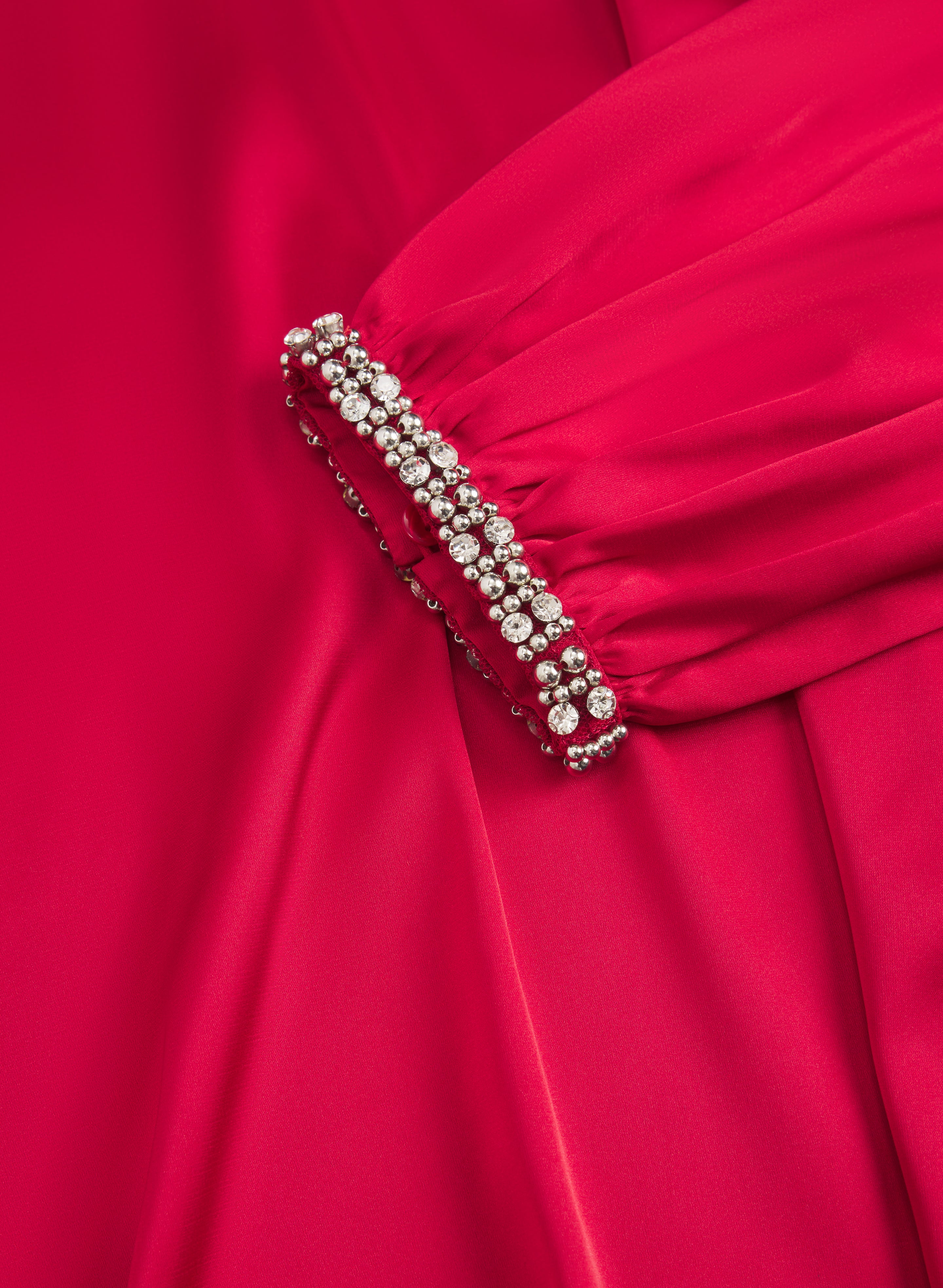 Rhinestone Trim Blouse - Image 7