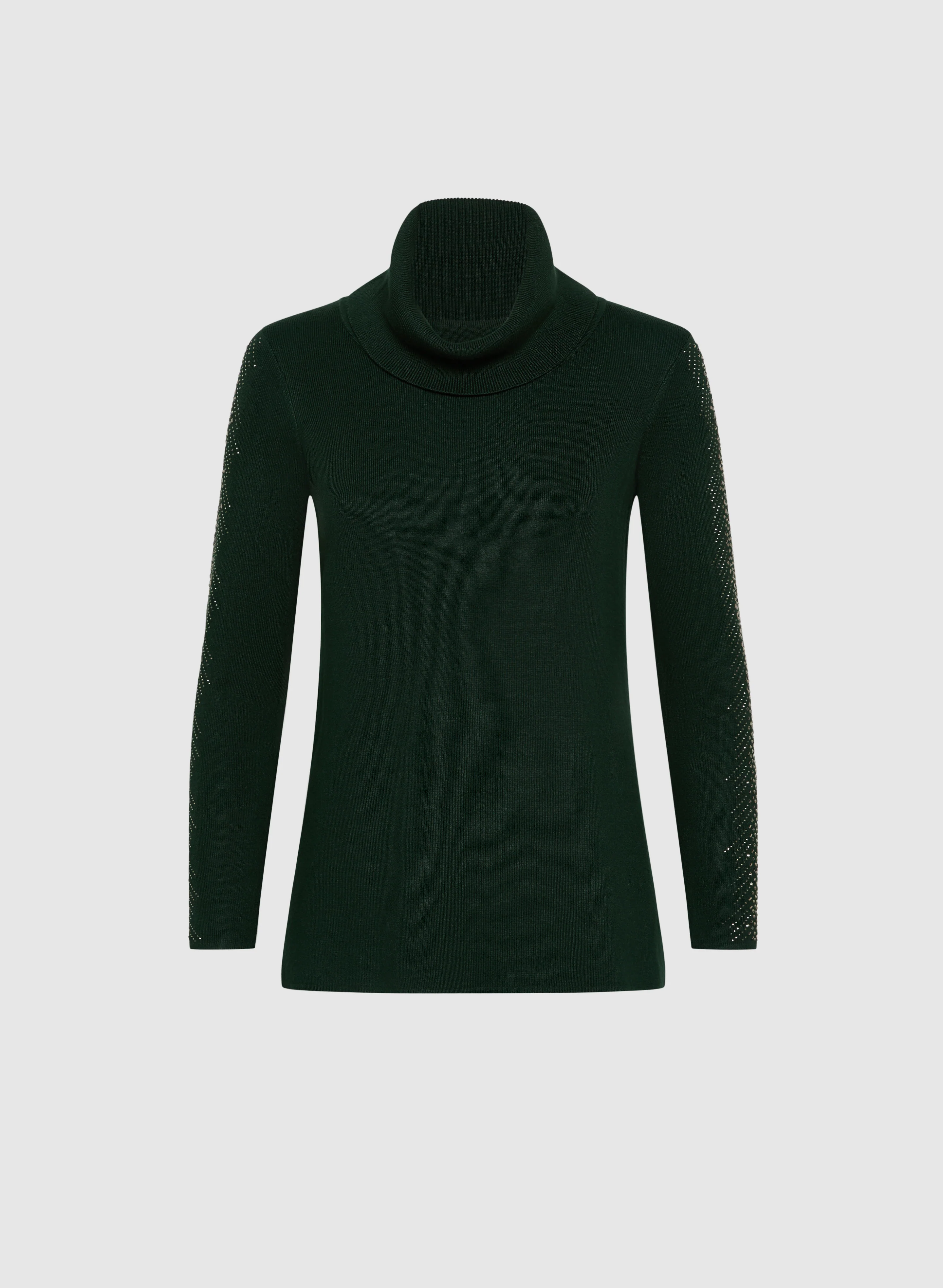 Rhinestone Trim Knit Sweater - Image 6
