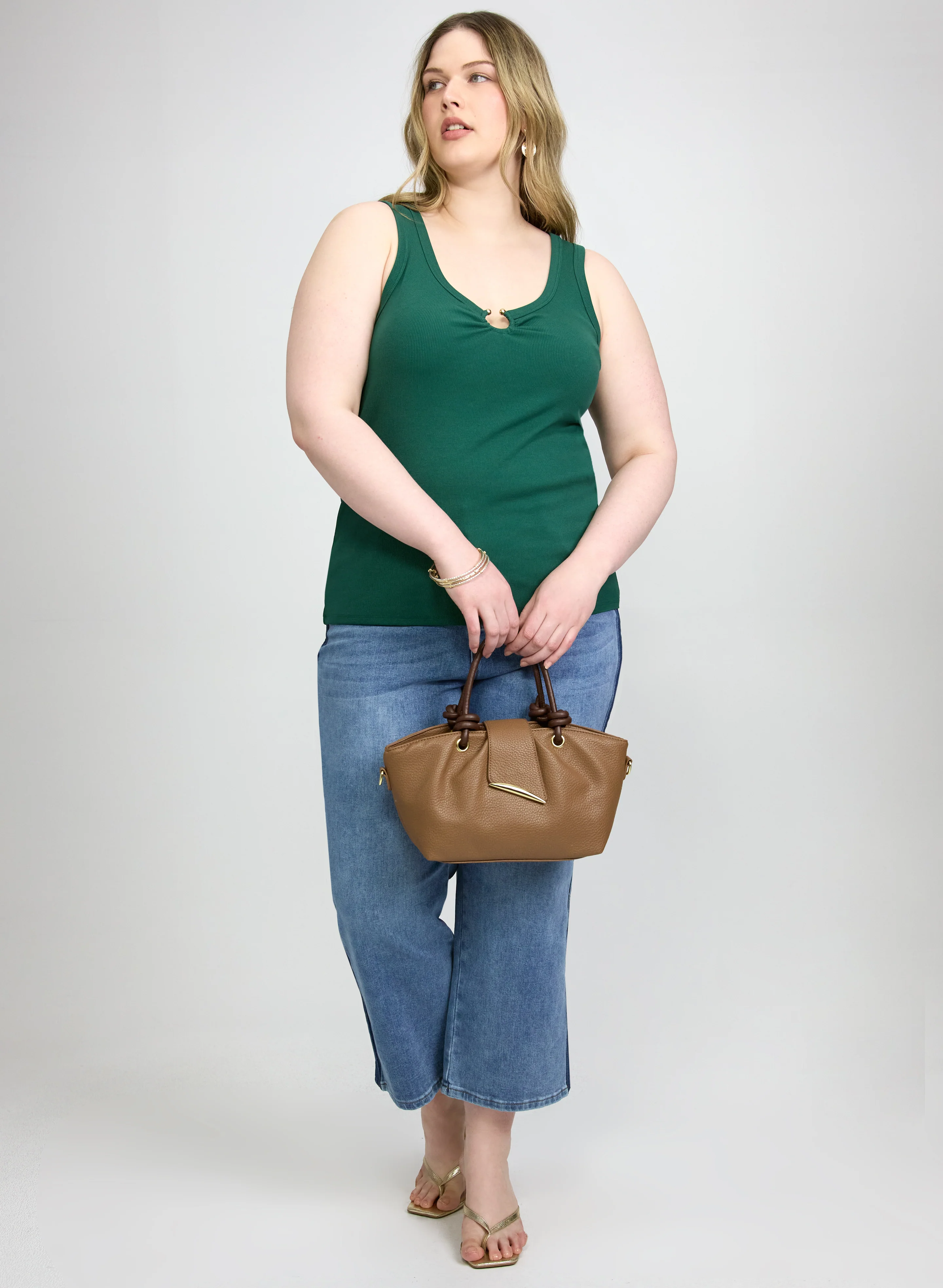 Rib Knit Cami - Image 4