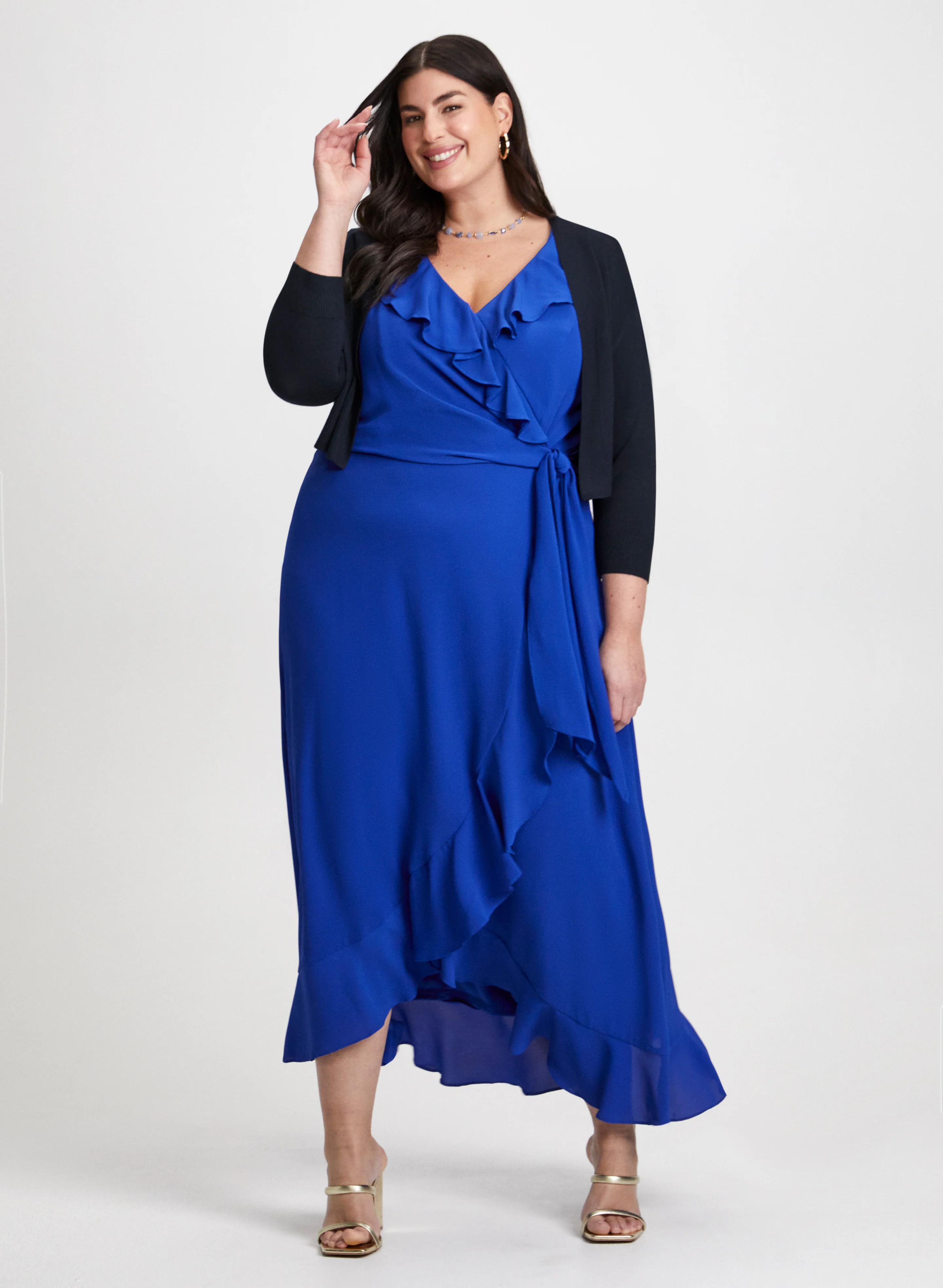 Ribbed Knit Cardigan - Image 3