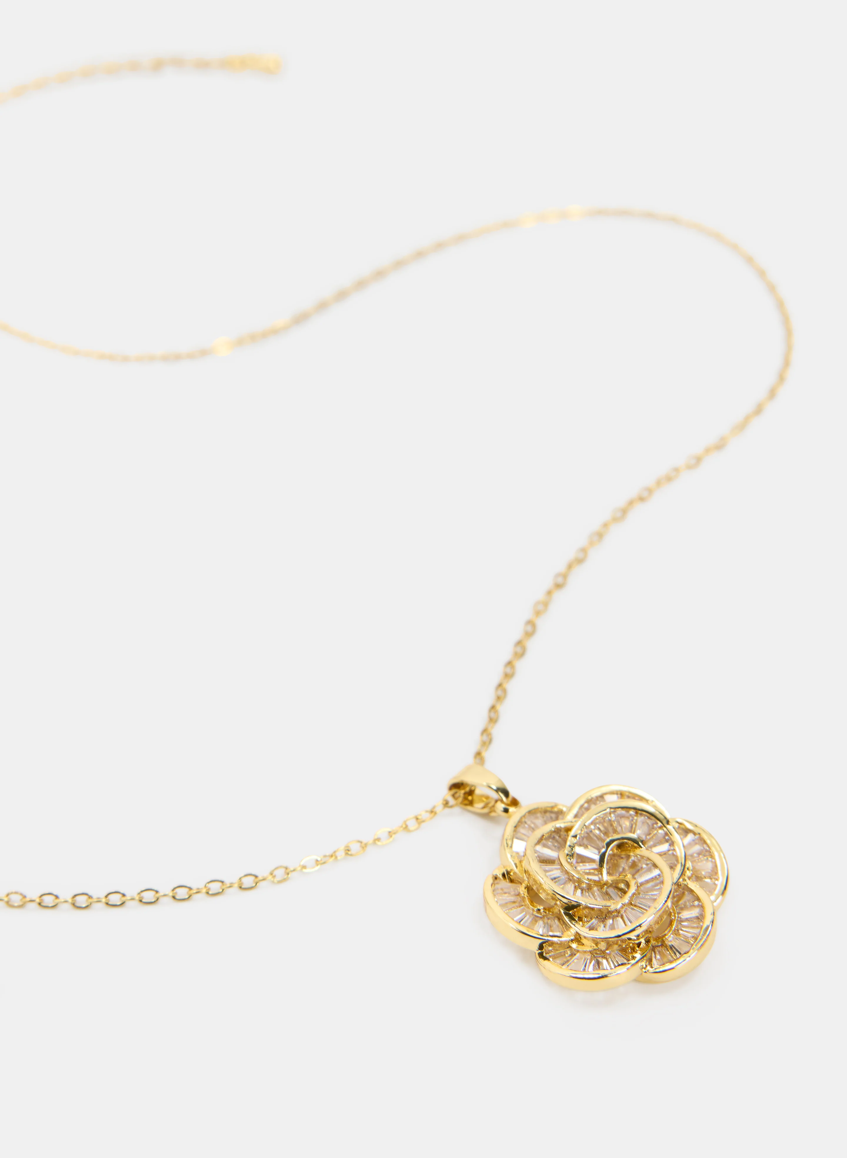 Rose Pendant Necklace - Image 2