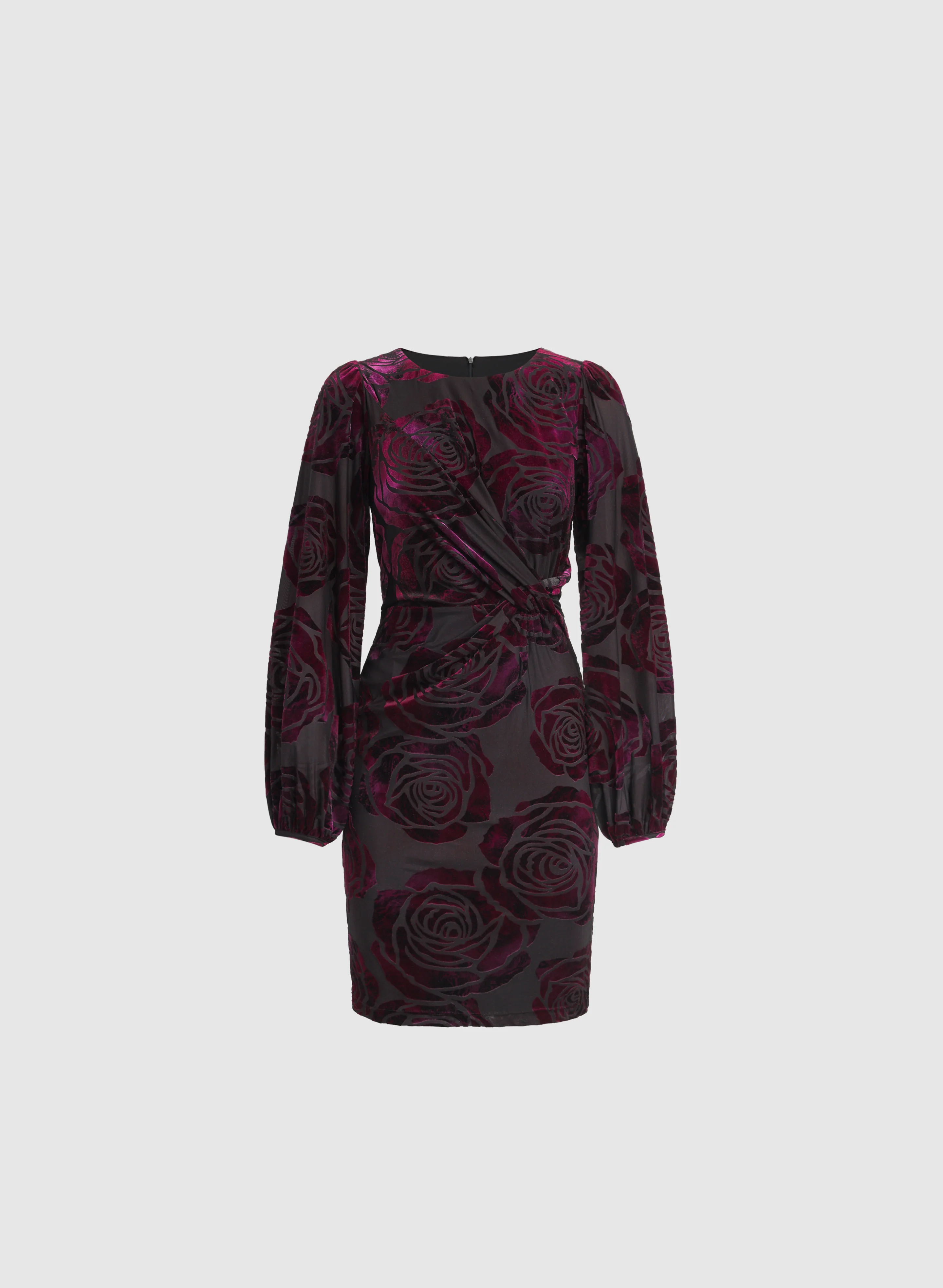 Rose Velvet Dress - Image 6