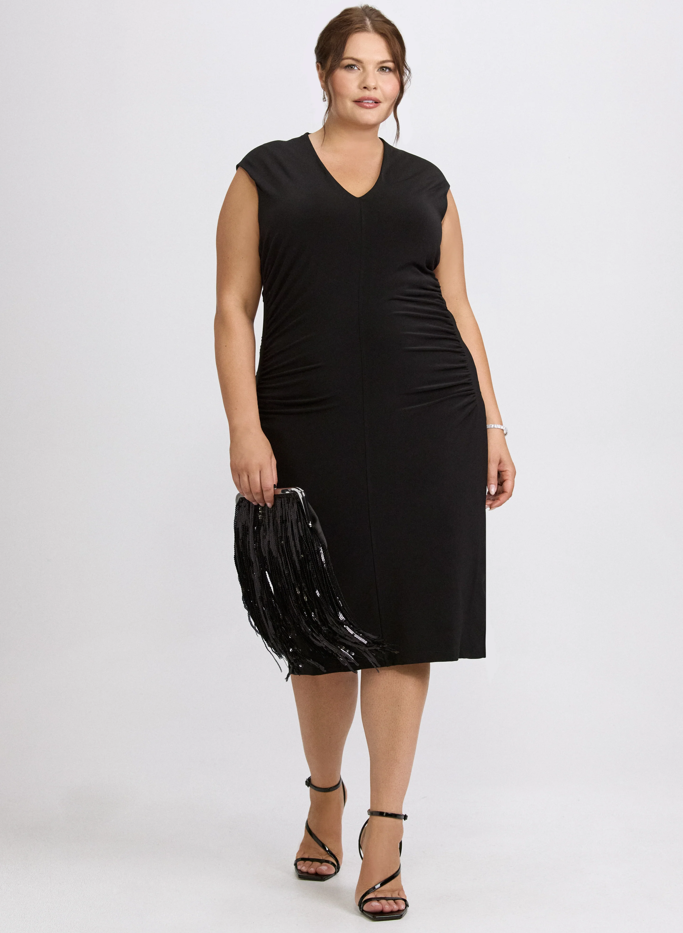 Ruched Jersey Dress