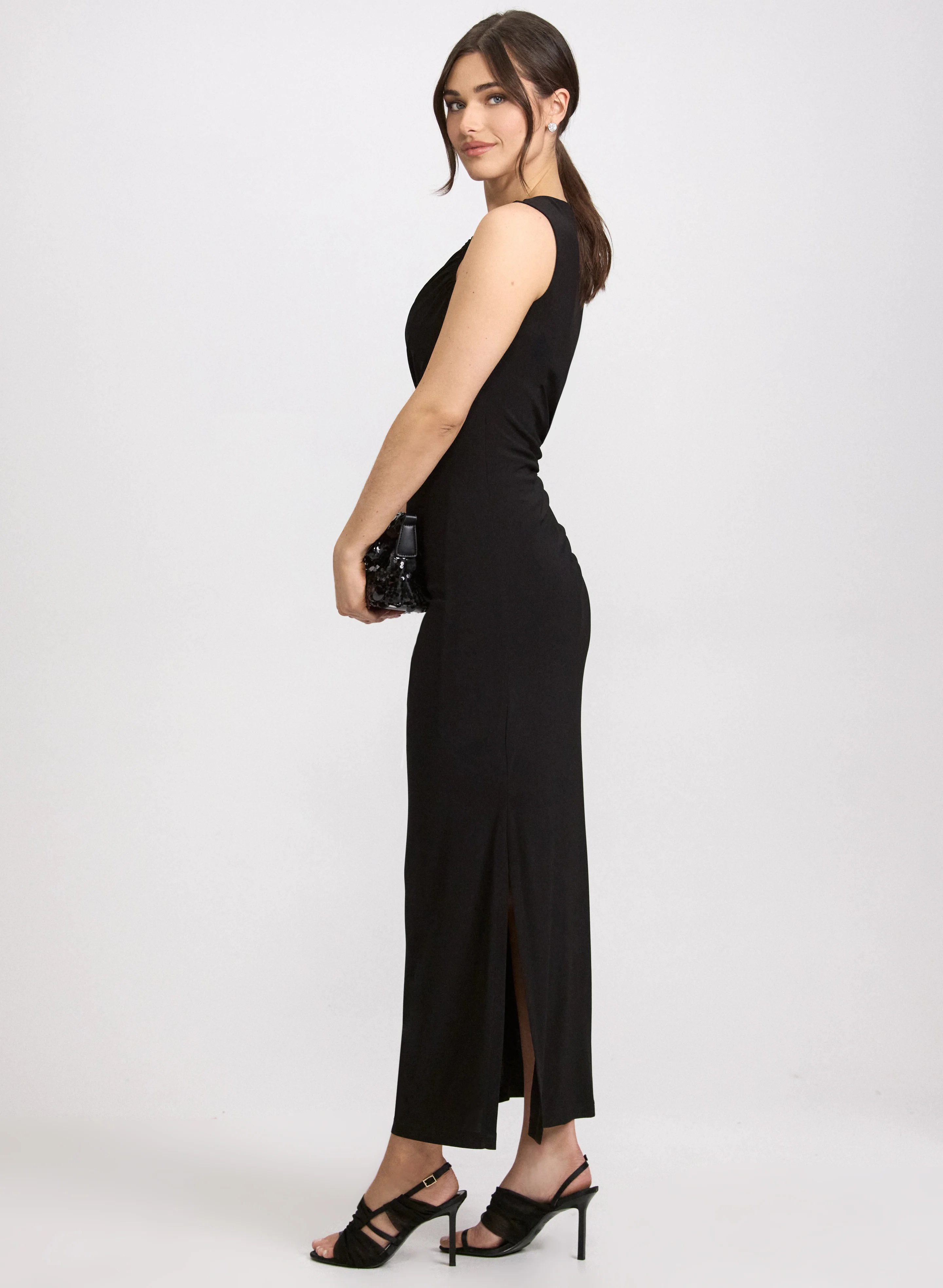 Ruched Jersey Dress - Image 2