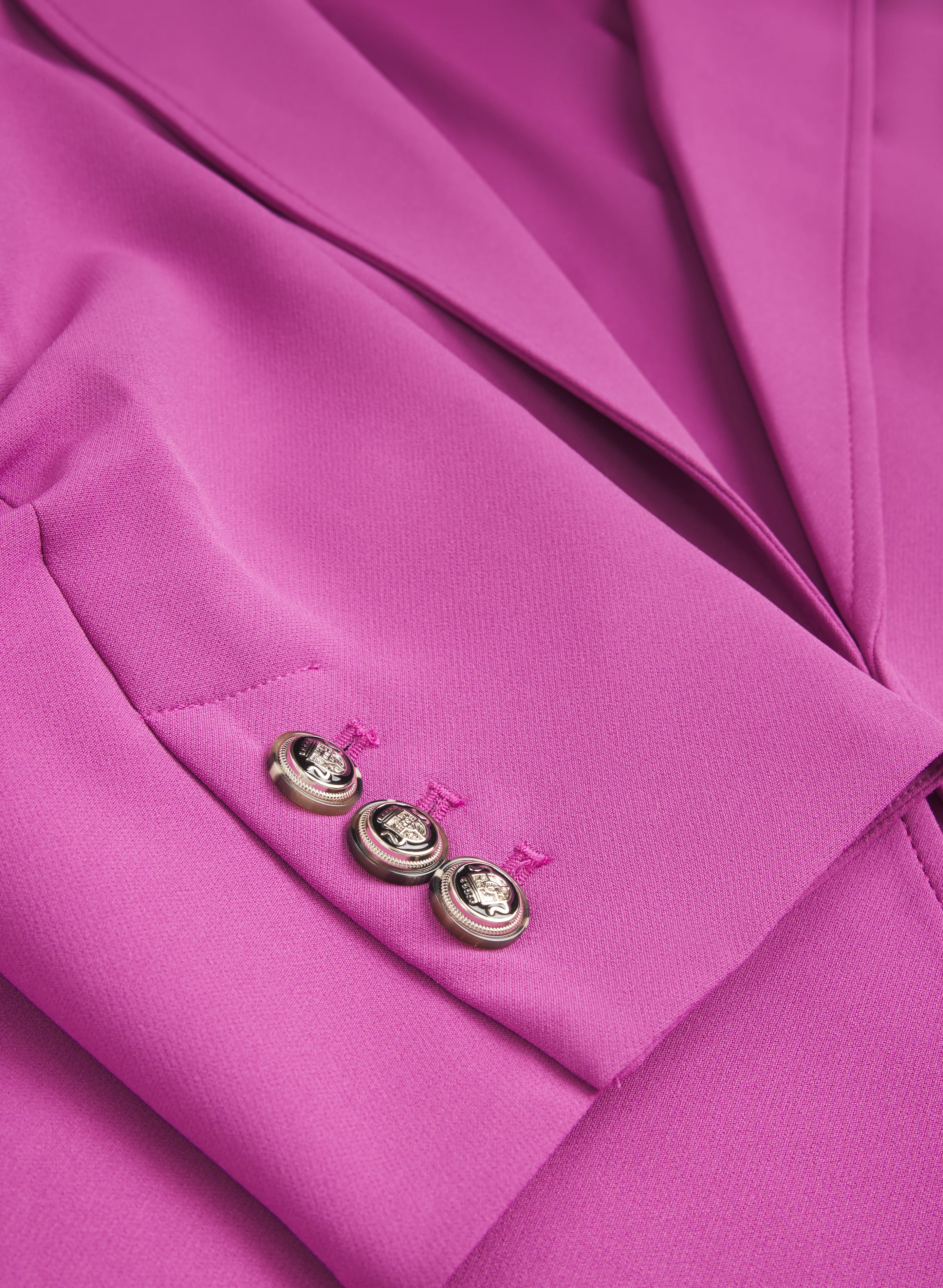 Ruched Sleeve Blazer - Image 8