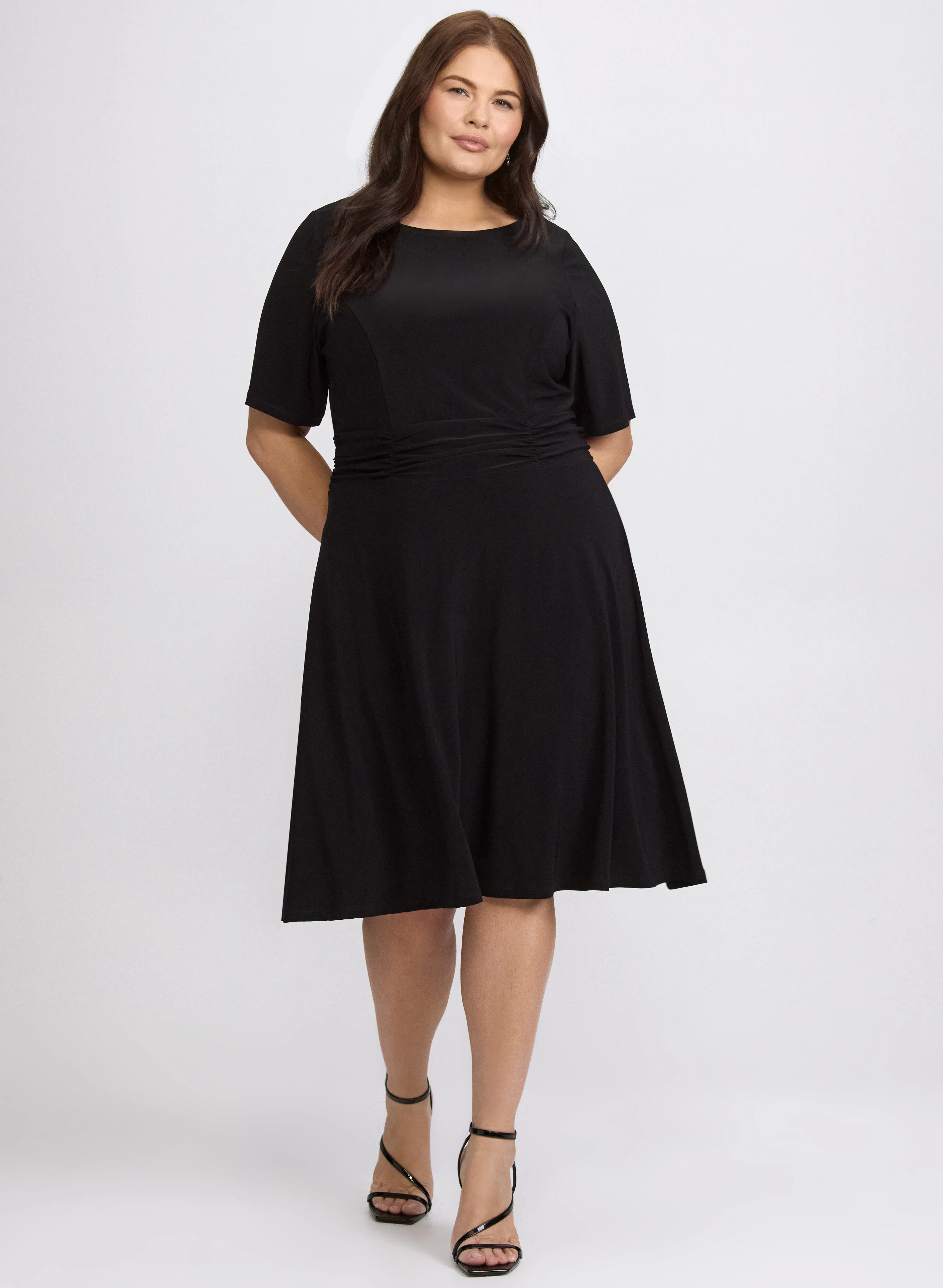 Ruched Waist Dress