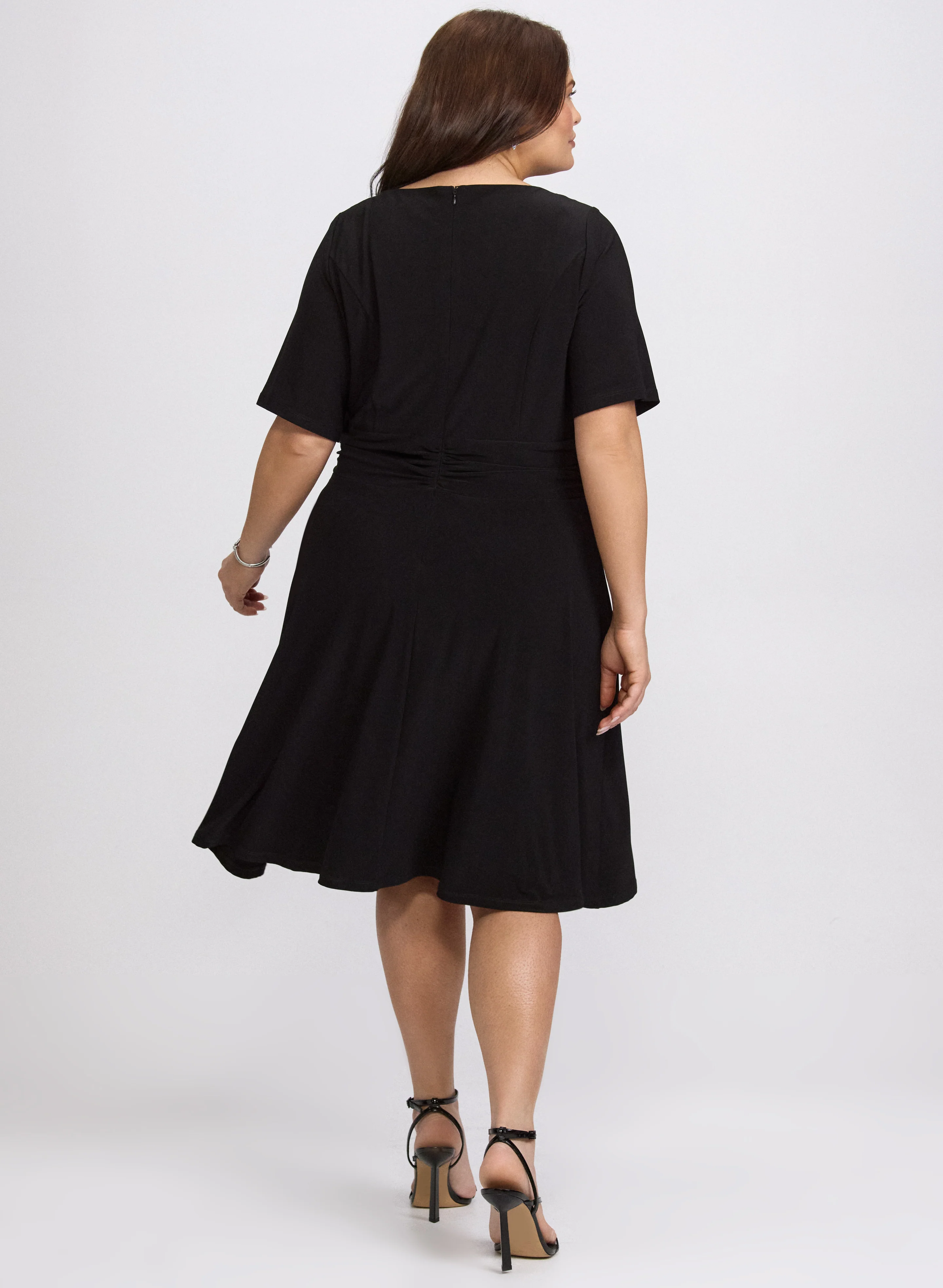 Ruched Waist Dress - Image 4