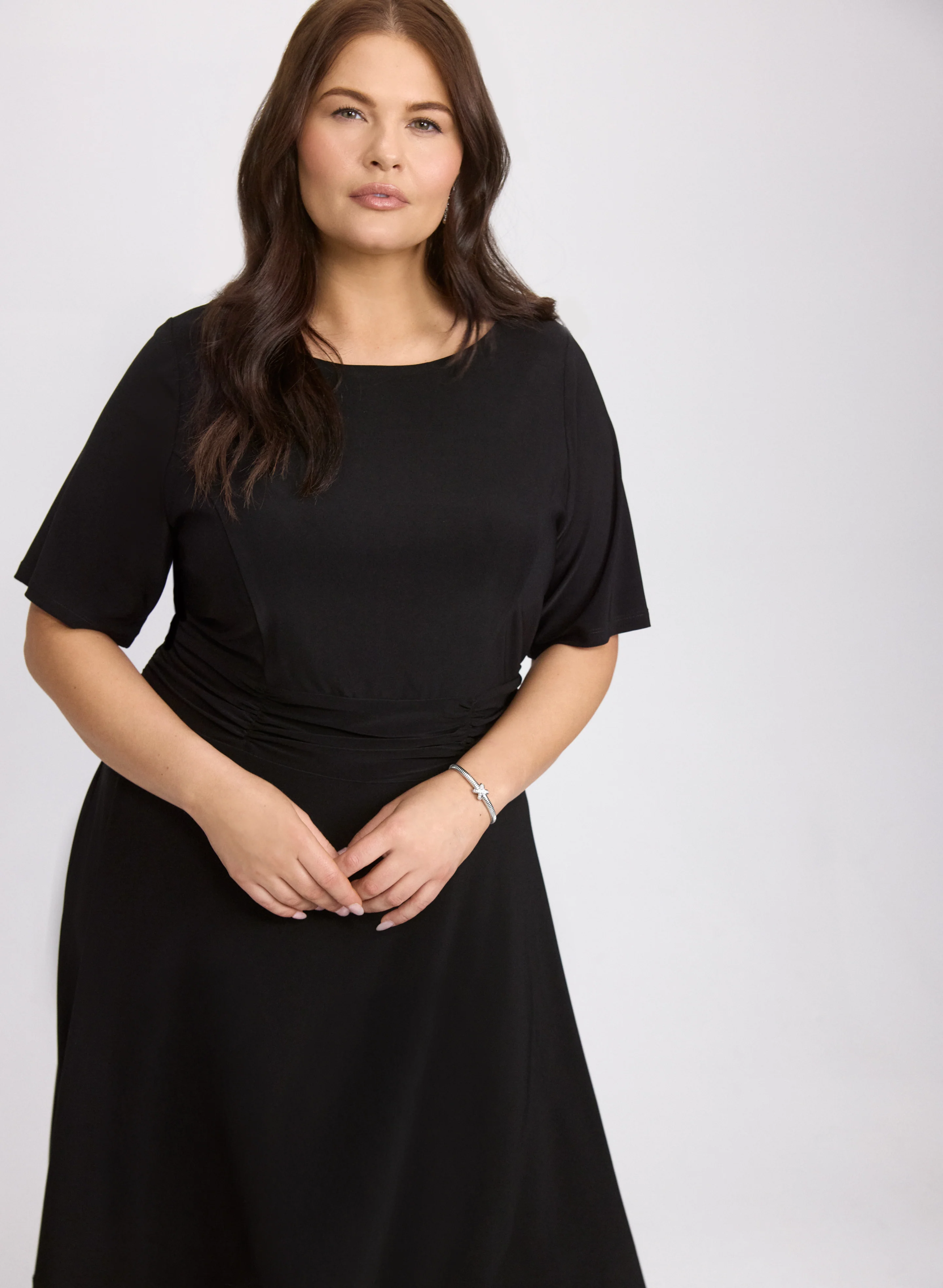 Ruched Waist Dress - Image 7