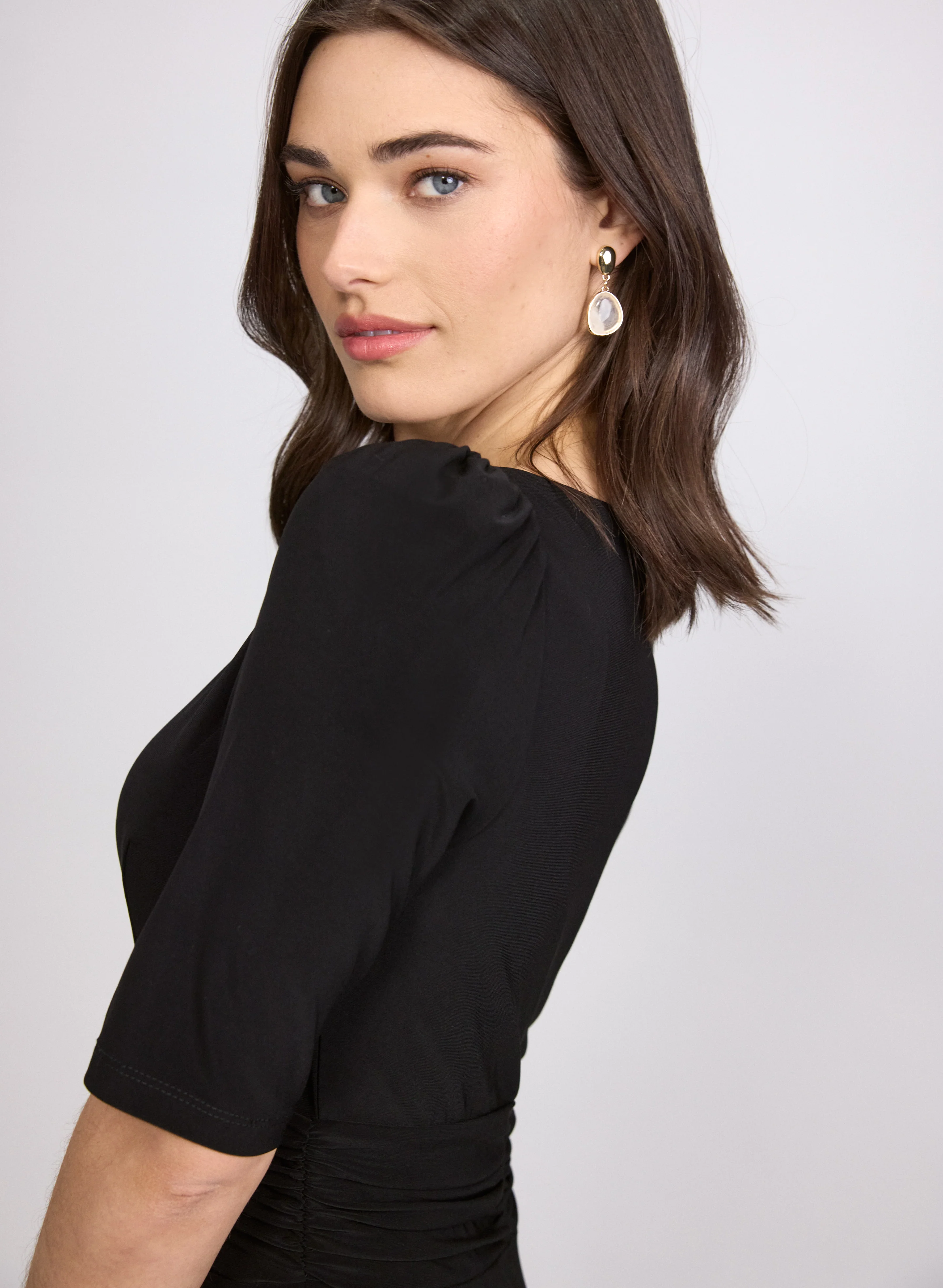 Ruched Waist Dress - Image 3