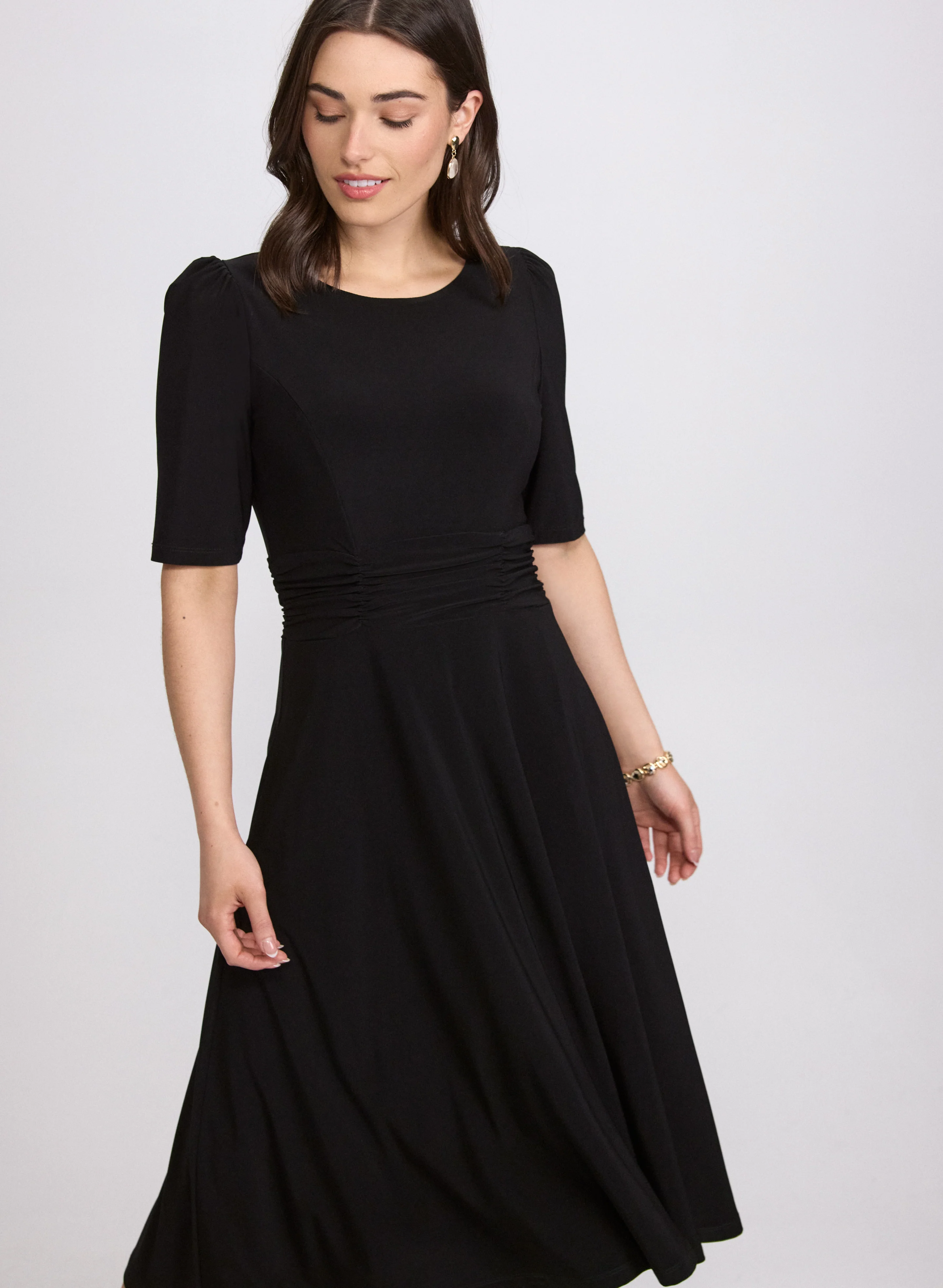 Ruched Waist Dress - Image 7