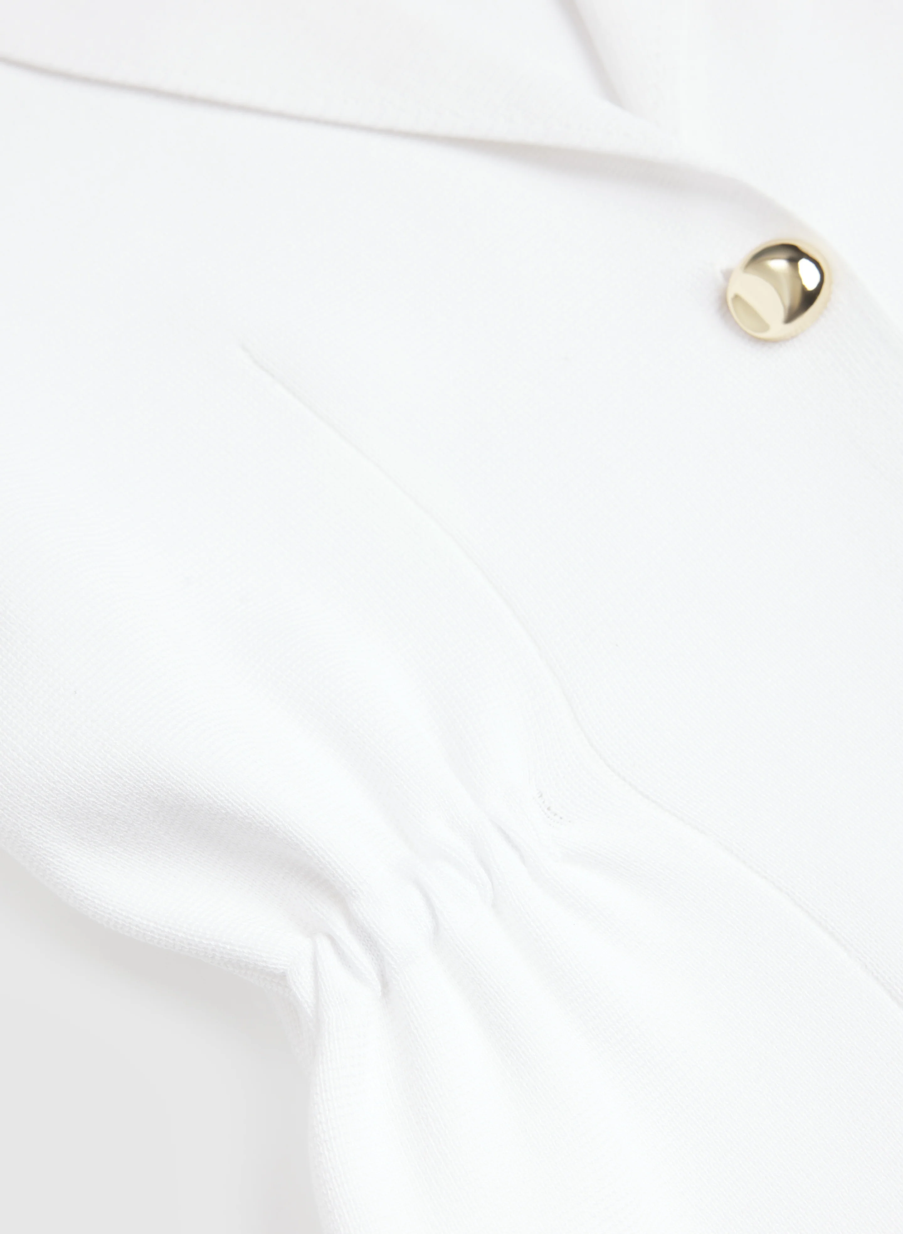 Ruched Waist Knit Blazer - Image 7
