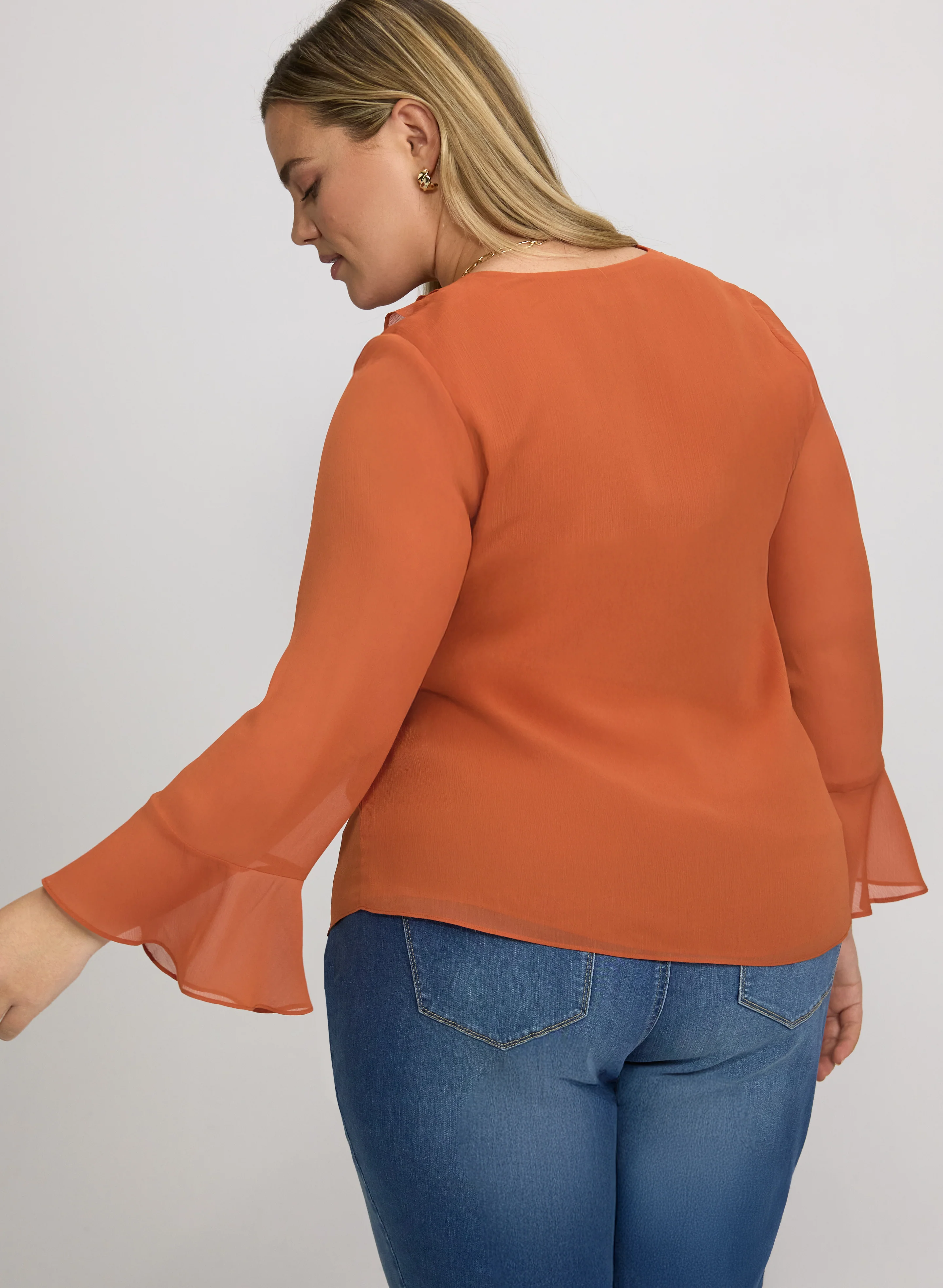 Ruffle Detail Blouse - Image 4