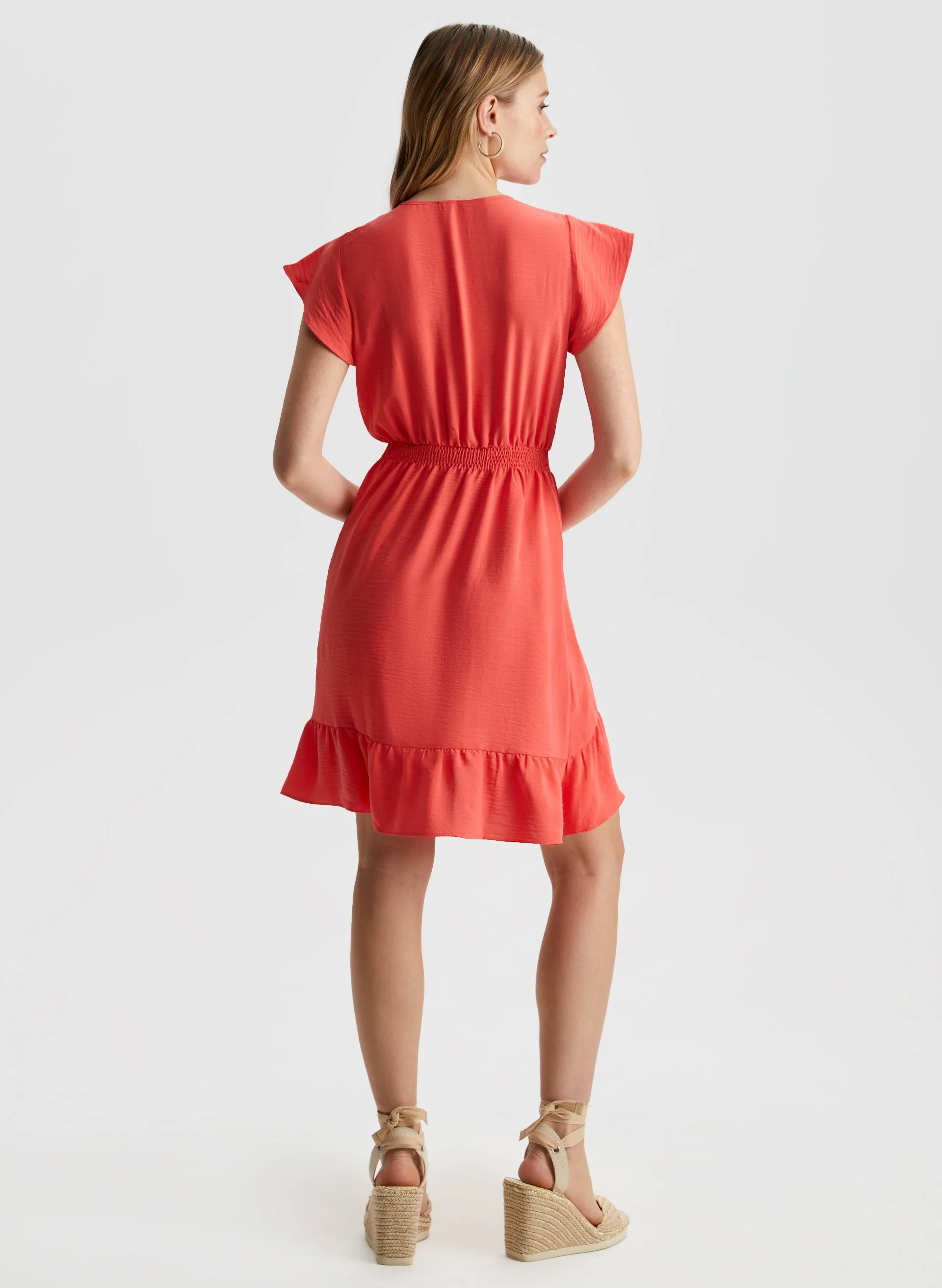 Ruffle Detail Dress - Image 2