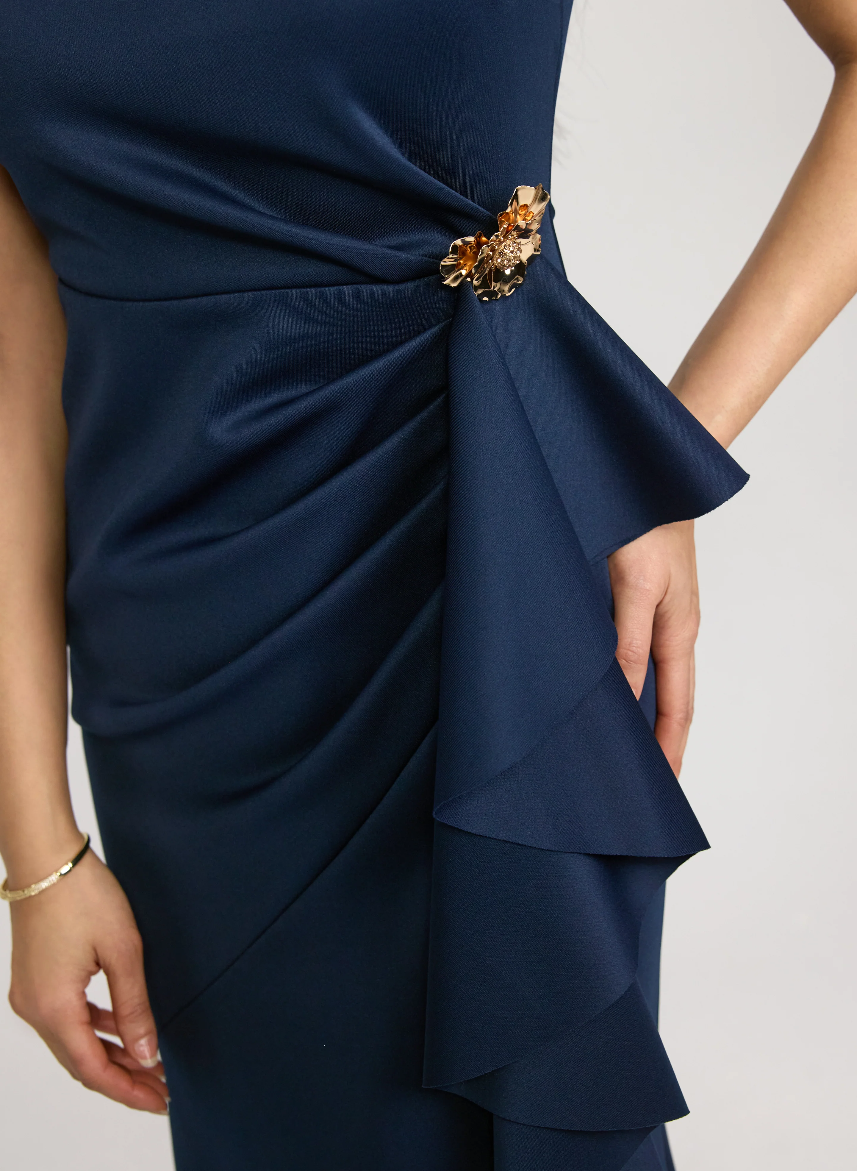 Ruffle Detail Dress - Image 3