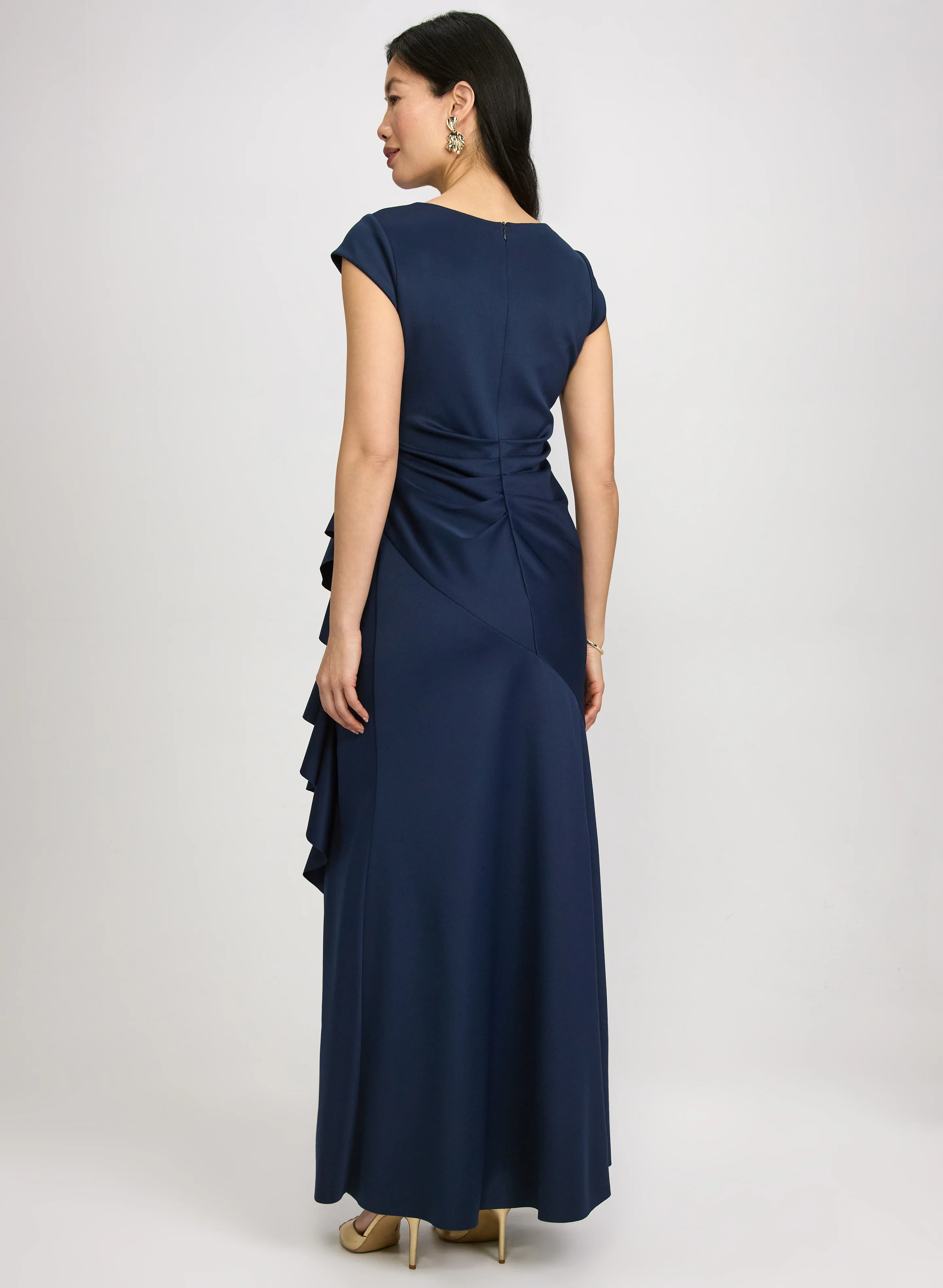 Ruffle Detail Dress - Image 4