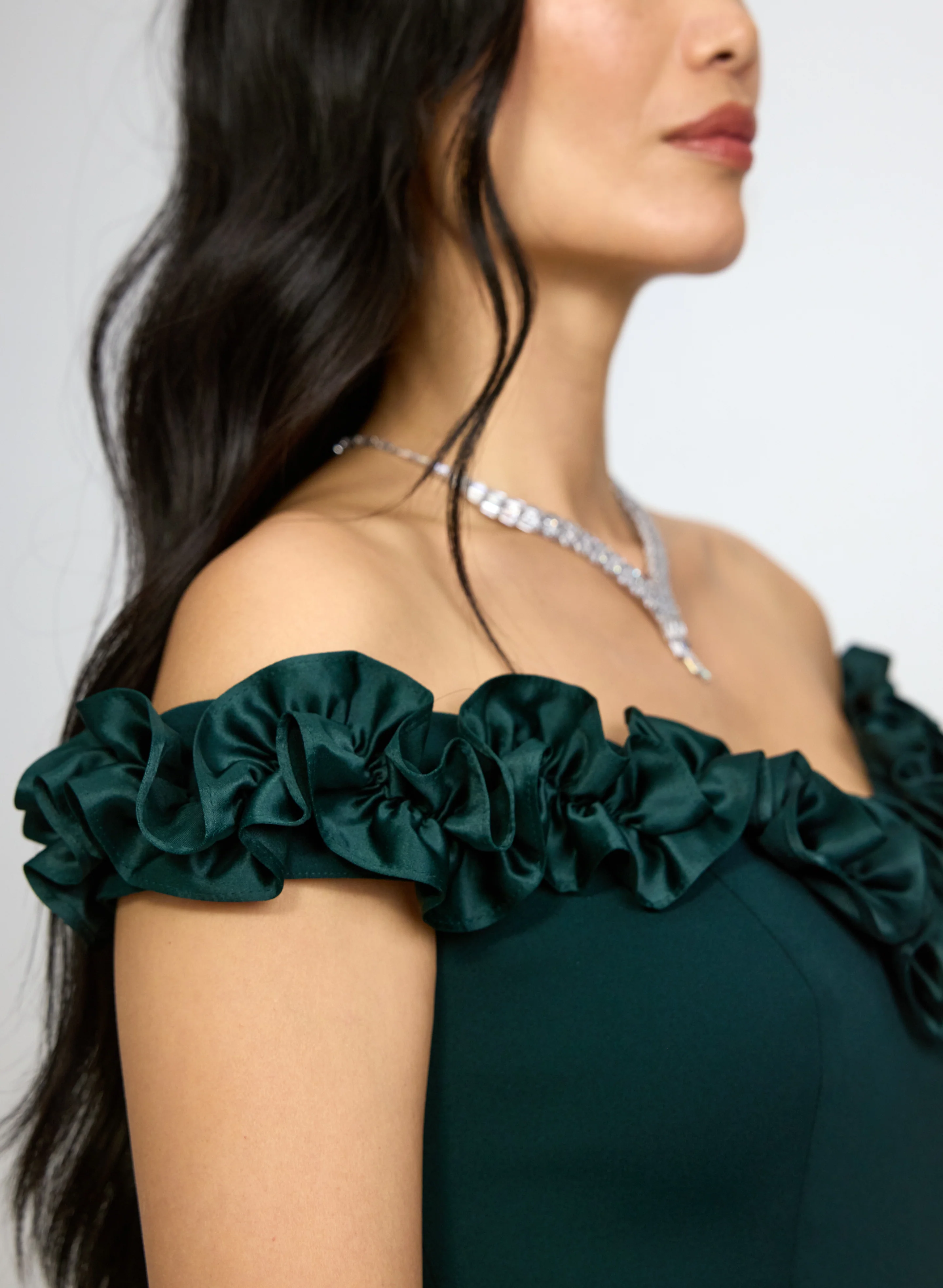 Ruffle Embellished Dress - Image 5