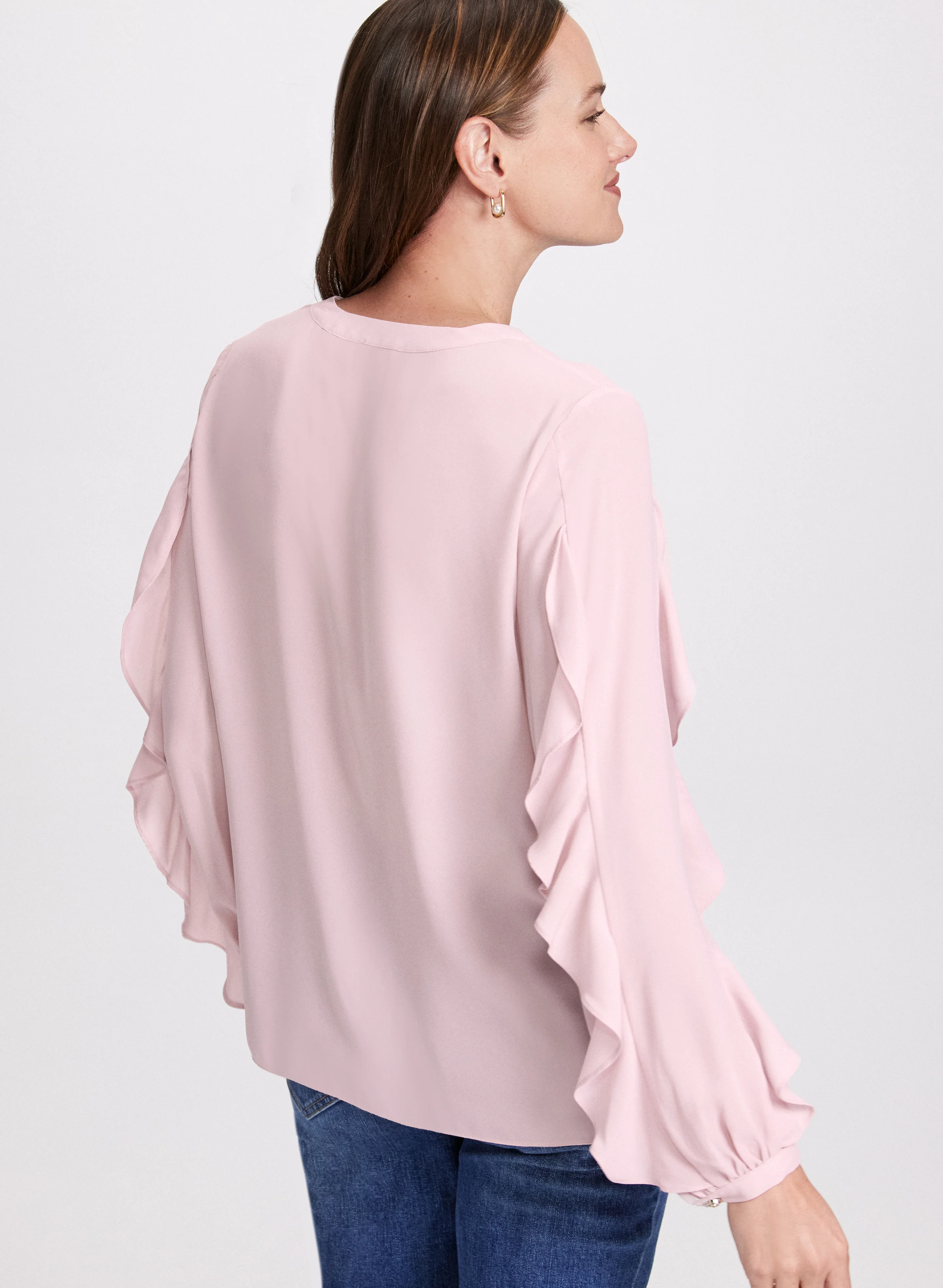 Ruffle Sleeve Blouse - Image 4