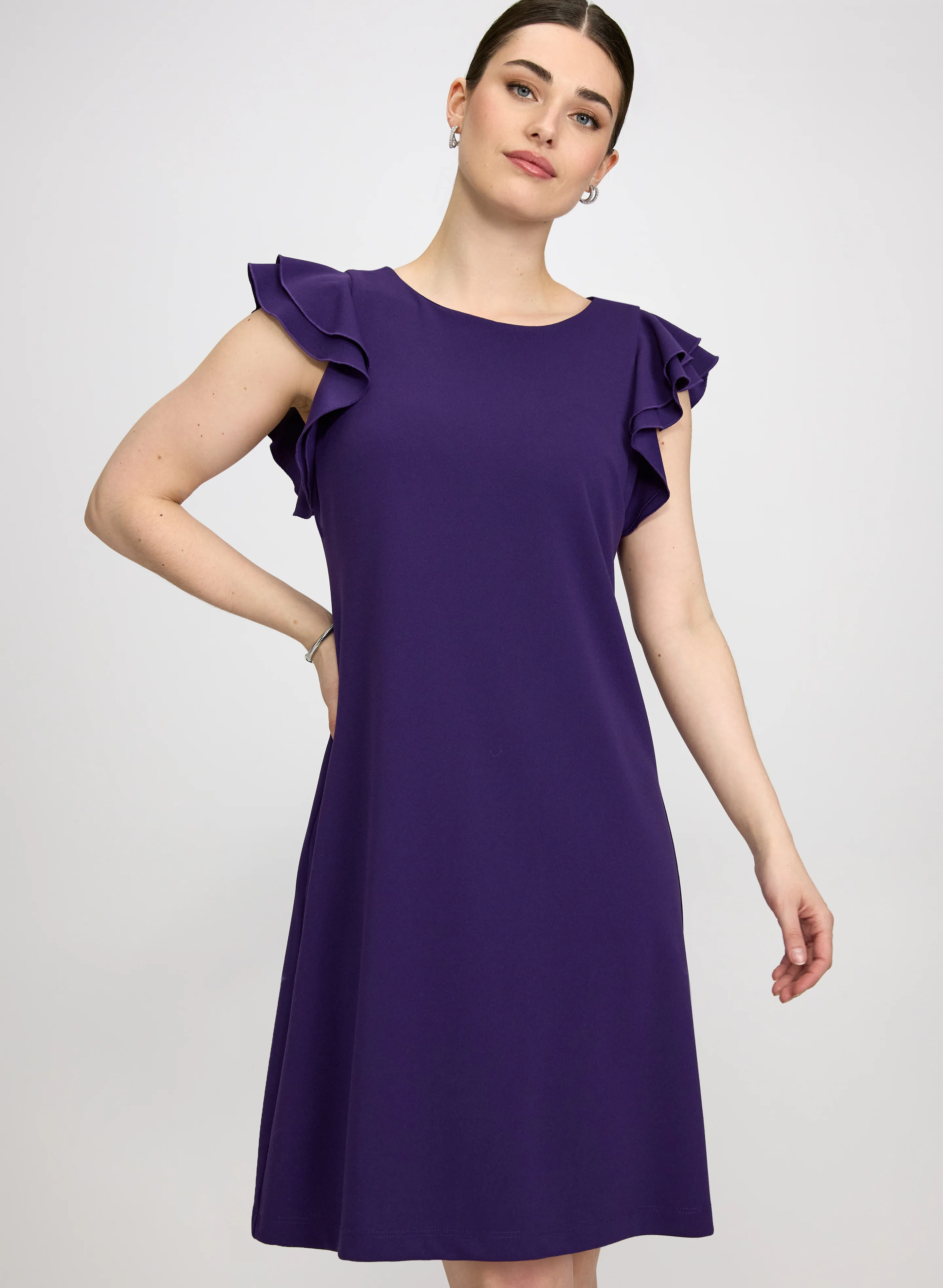Ruffle Sleeve Dress - Image 2