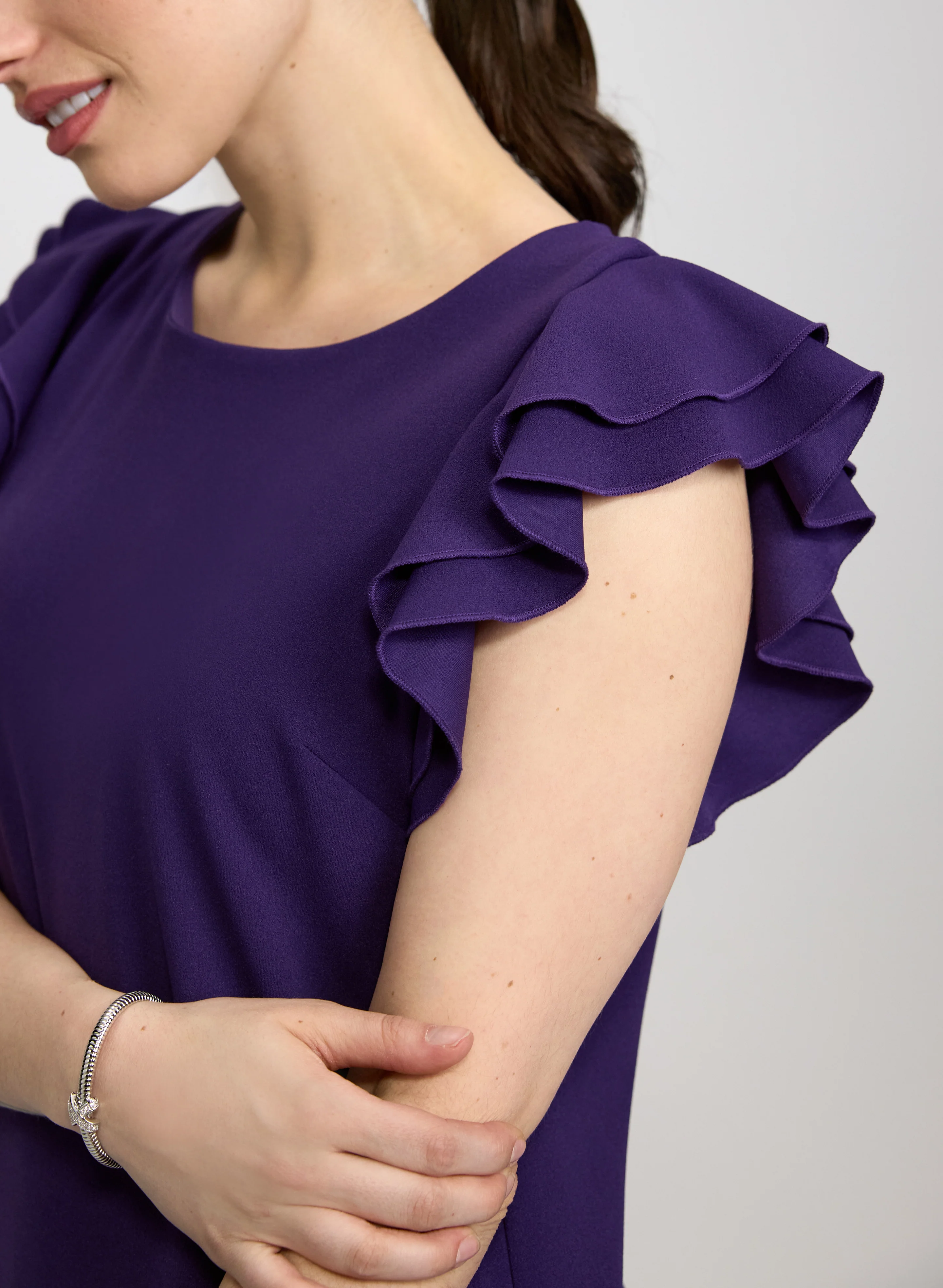 Ruffle Sleeve Dress - Image 5