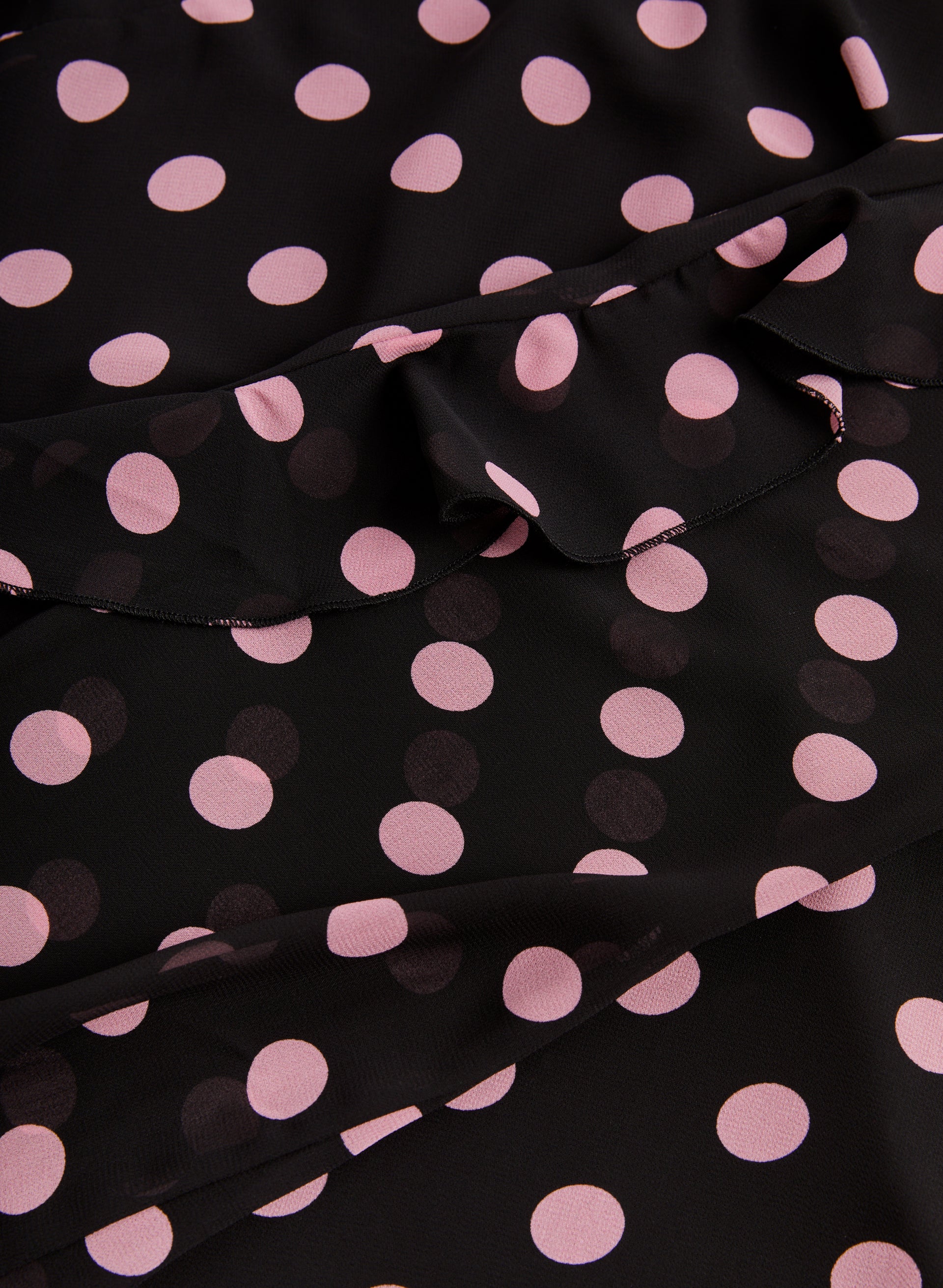 Ruffle Sleeve Polka Dot Blouse - Image 5