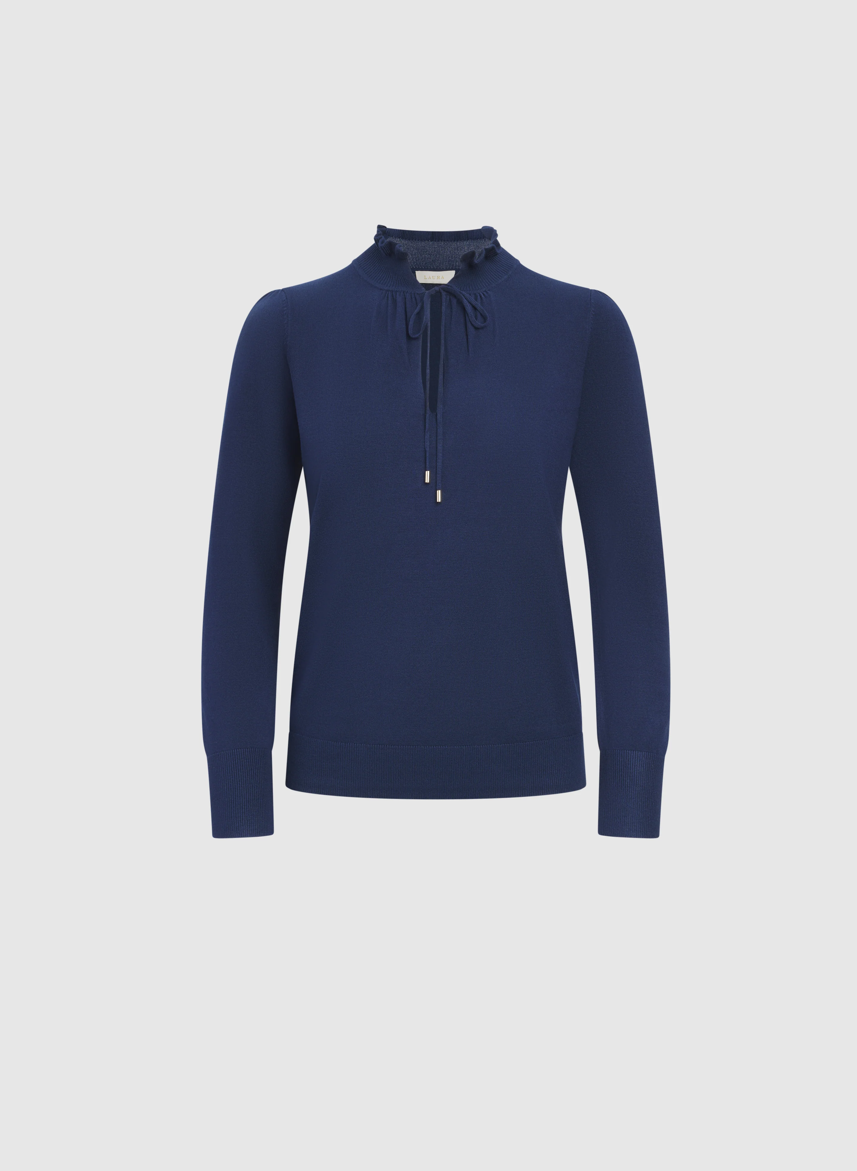 Ruffle Trim Sweater - Image 6