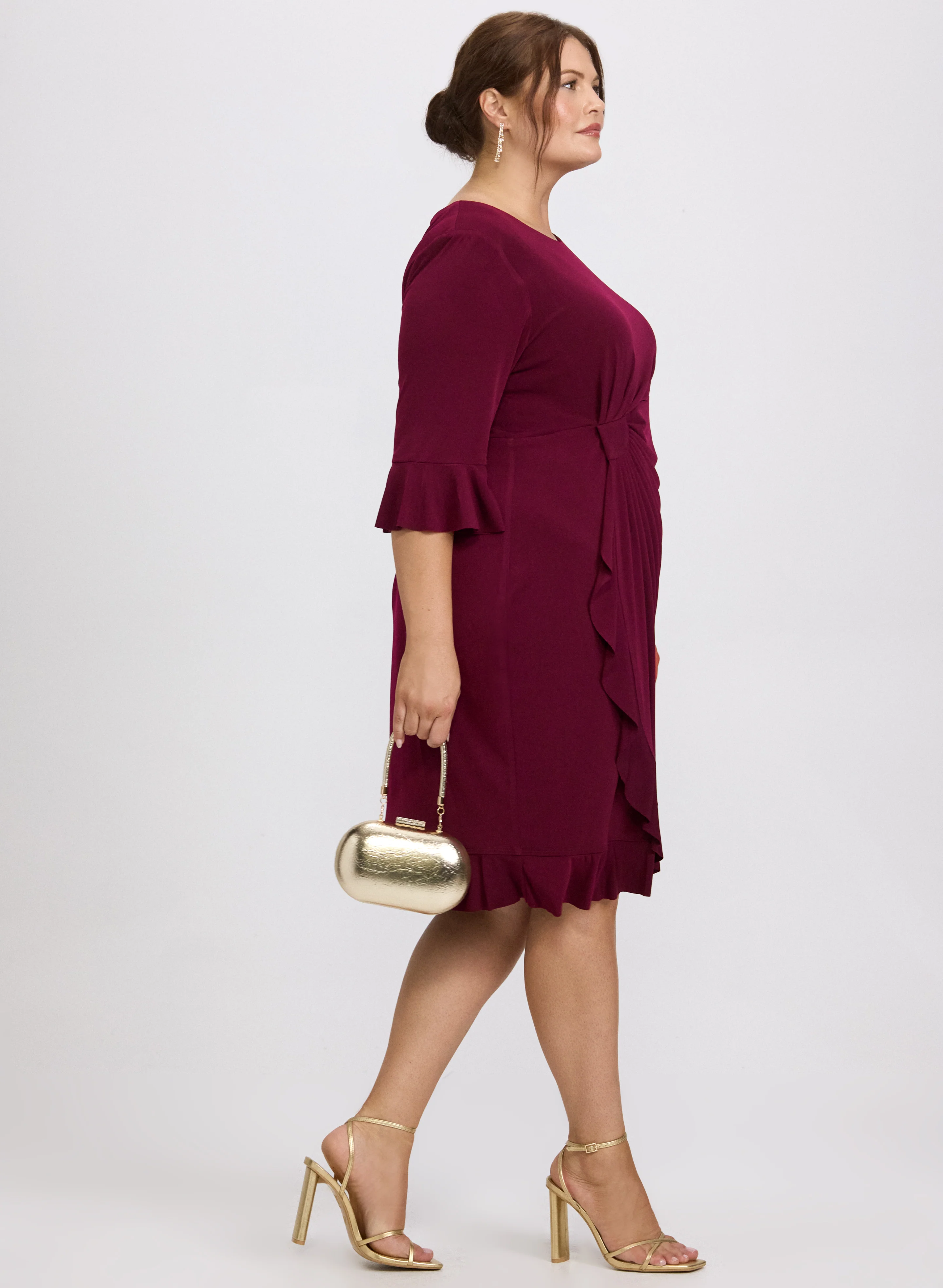 Ruffled Hem Dress - Image 2