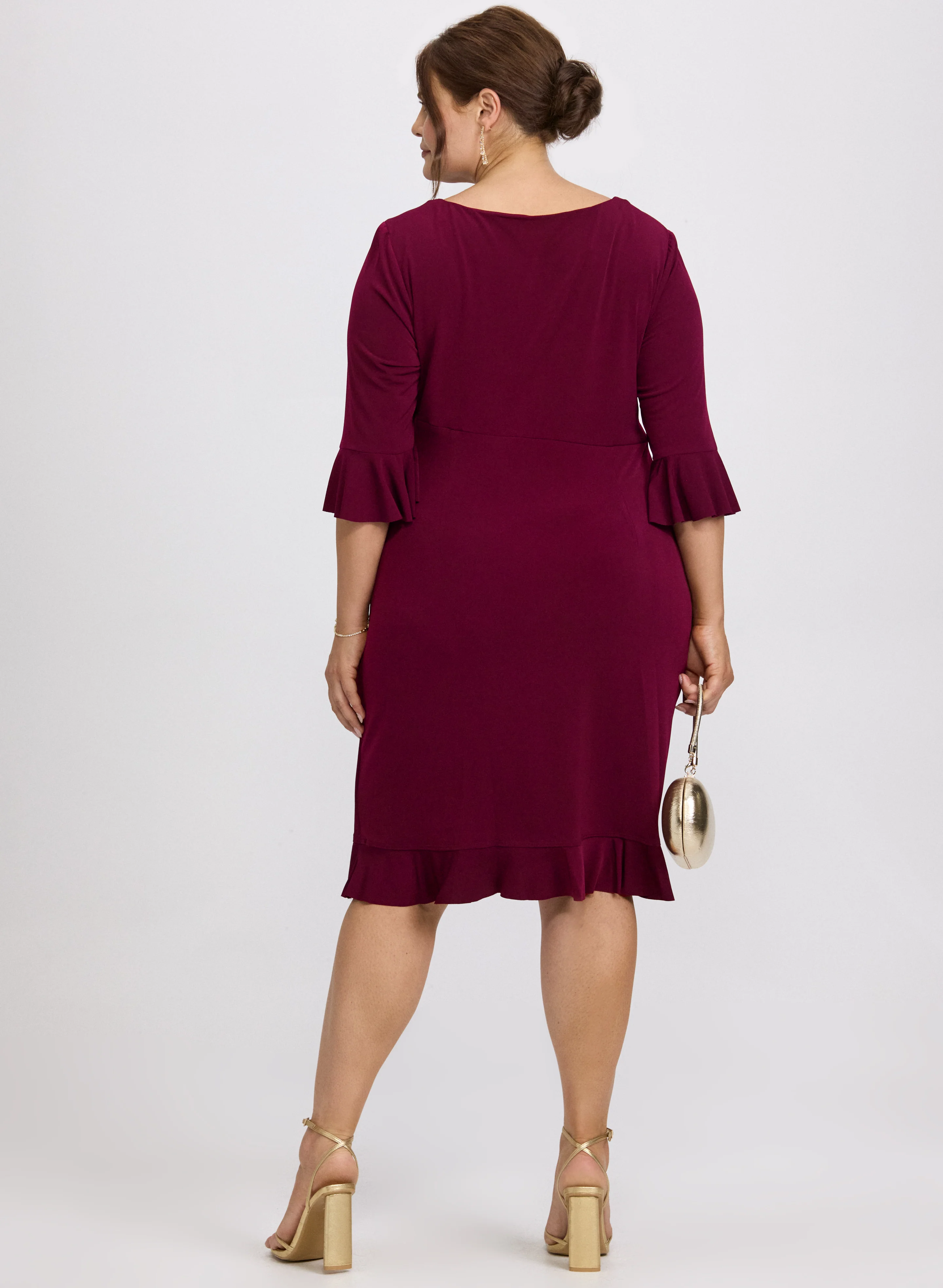 Ruffled Hem Dress - Image 4