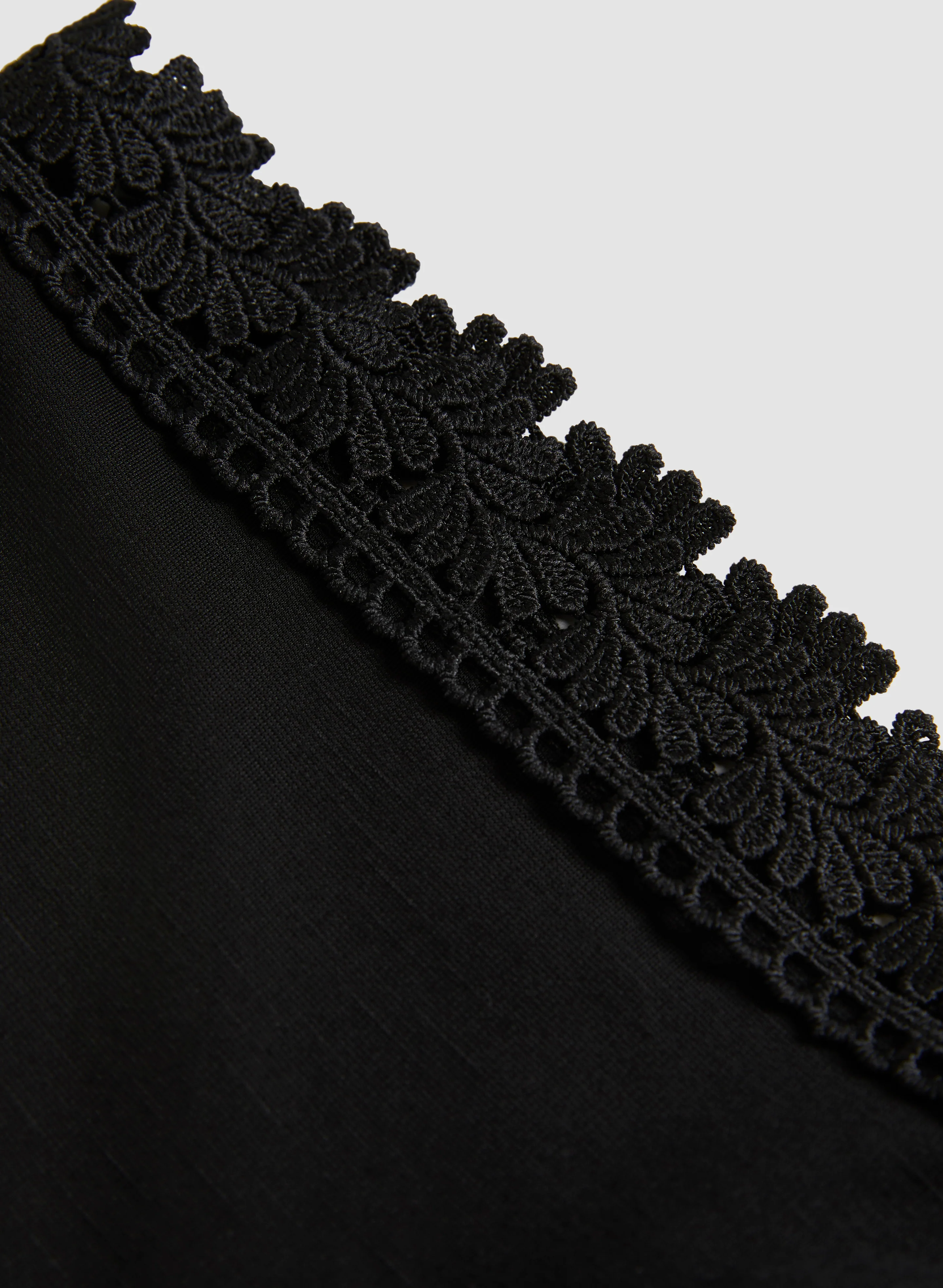 Lace Trim T-Shirt - Image 6