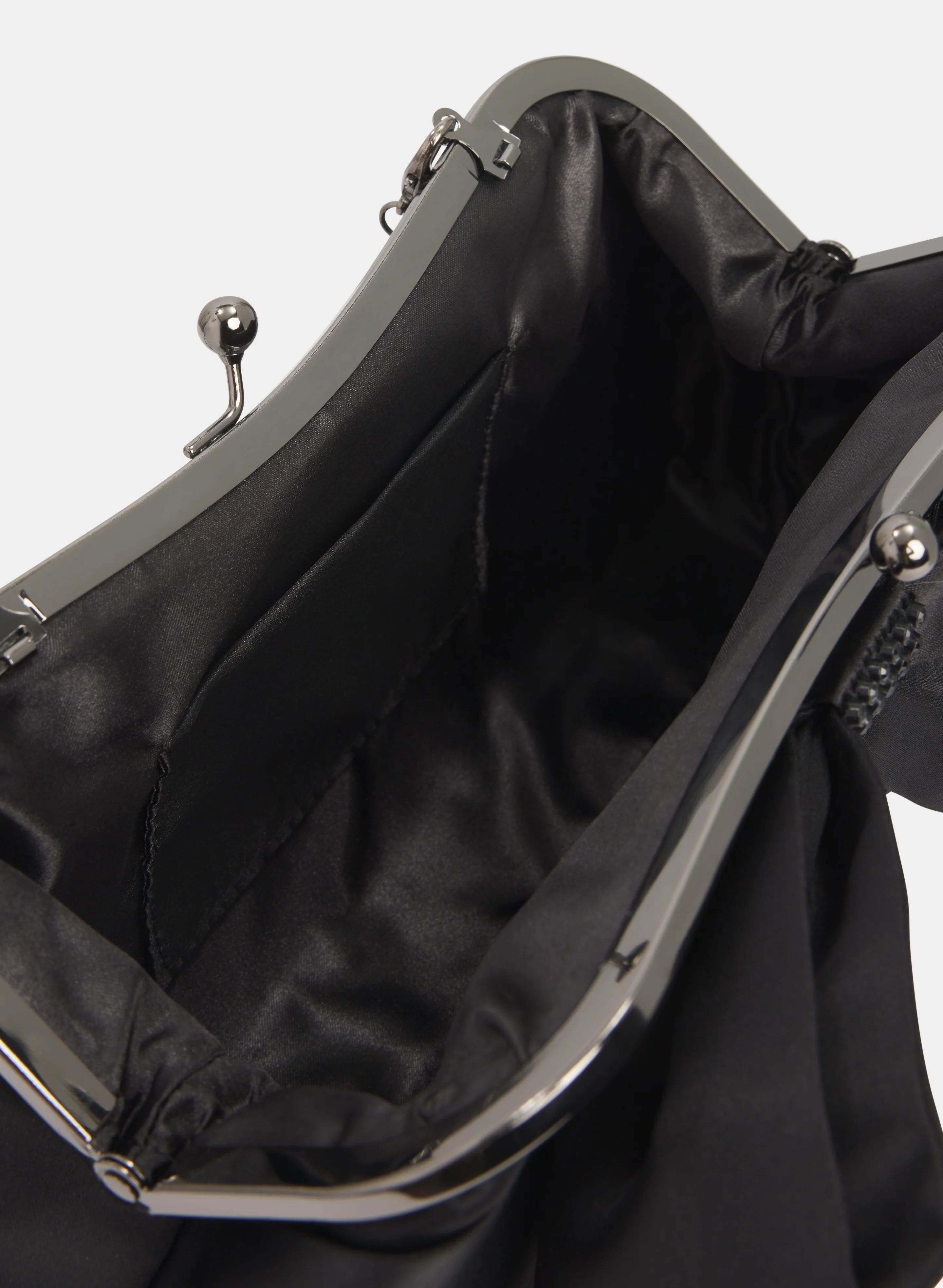 Satin Bow Clutch - Image 5