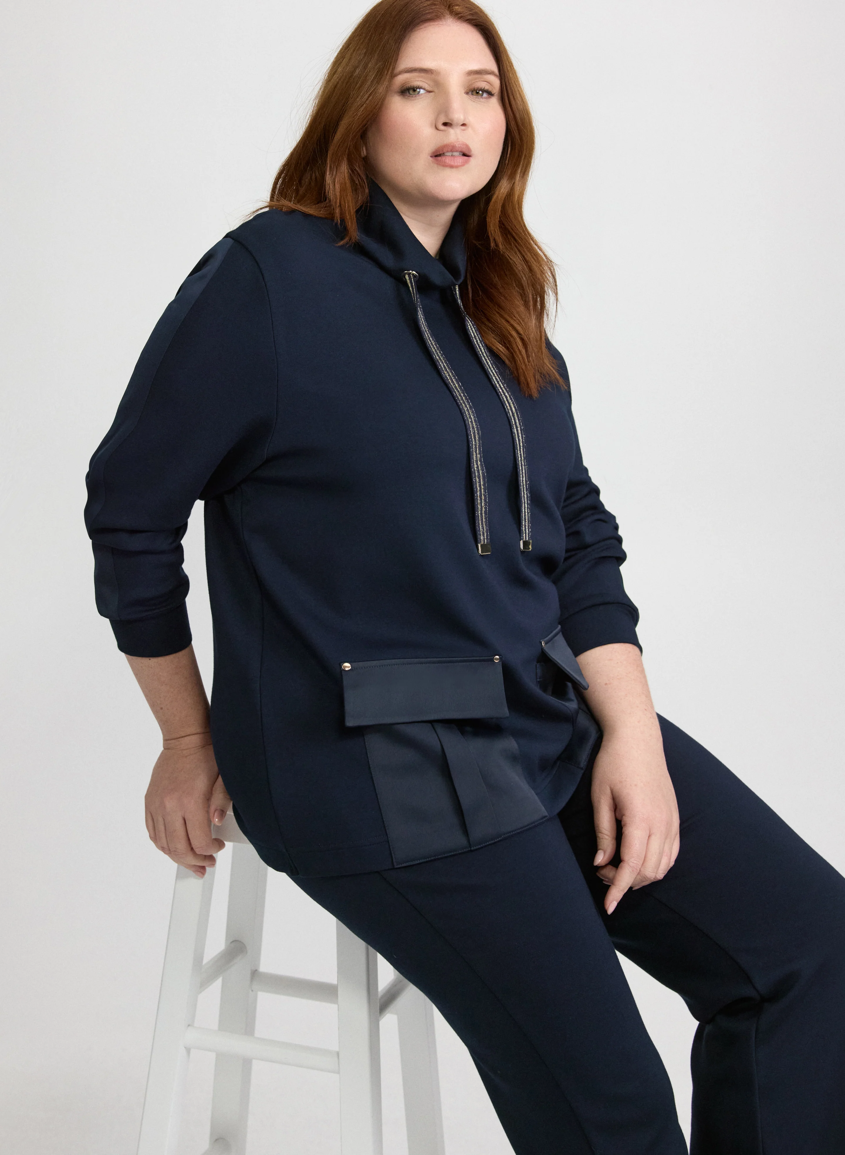 Satin Cargo Pocket Top - Image 9