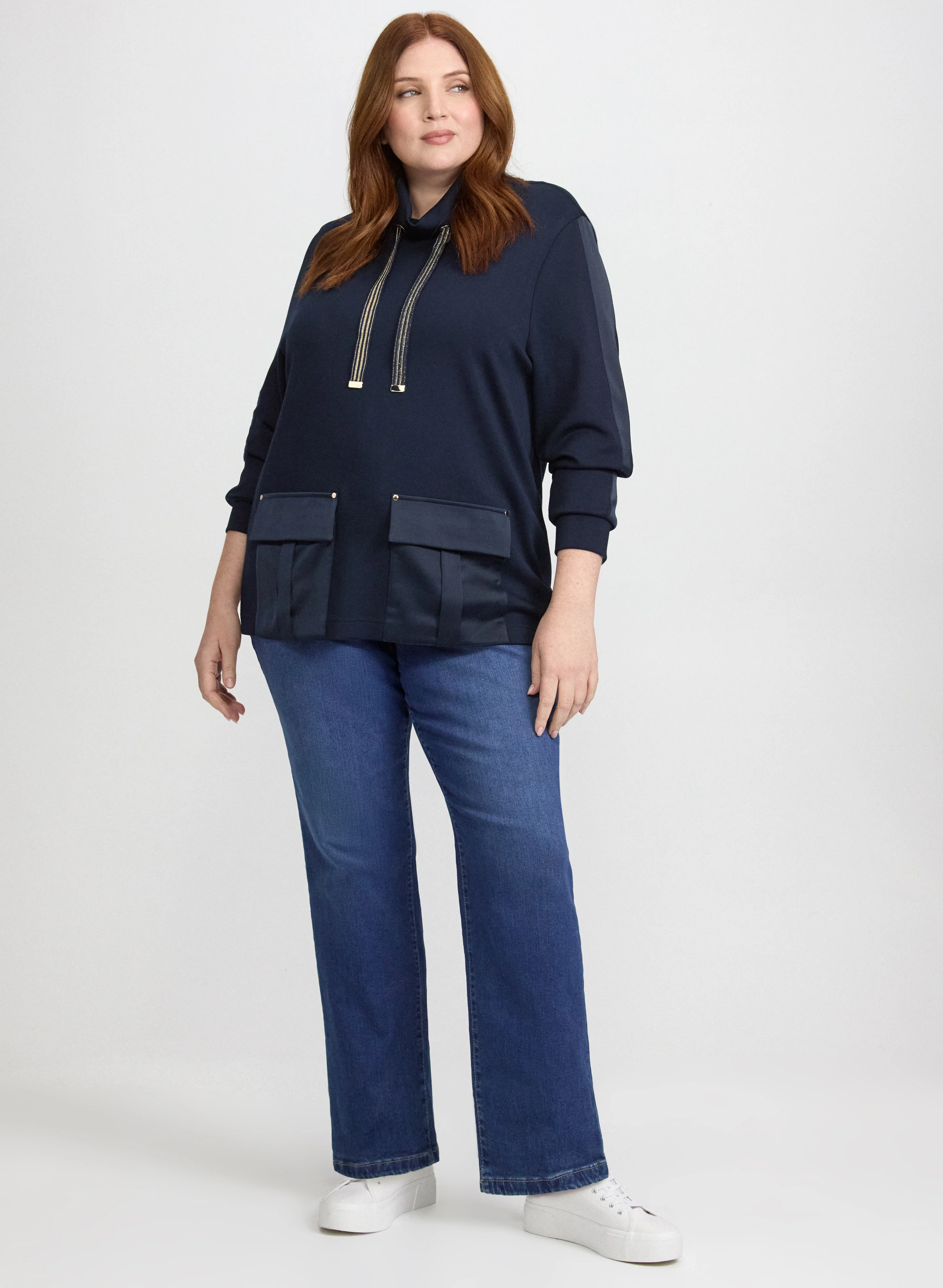 Satin Cargo Pocket Top - Image 6
