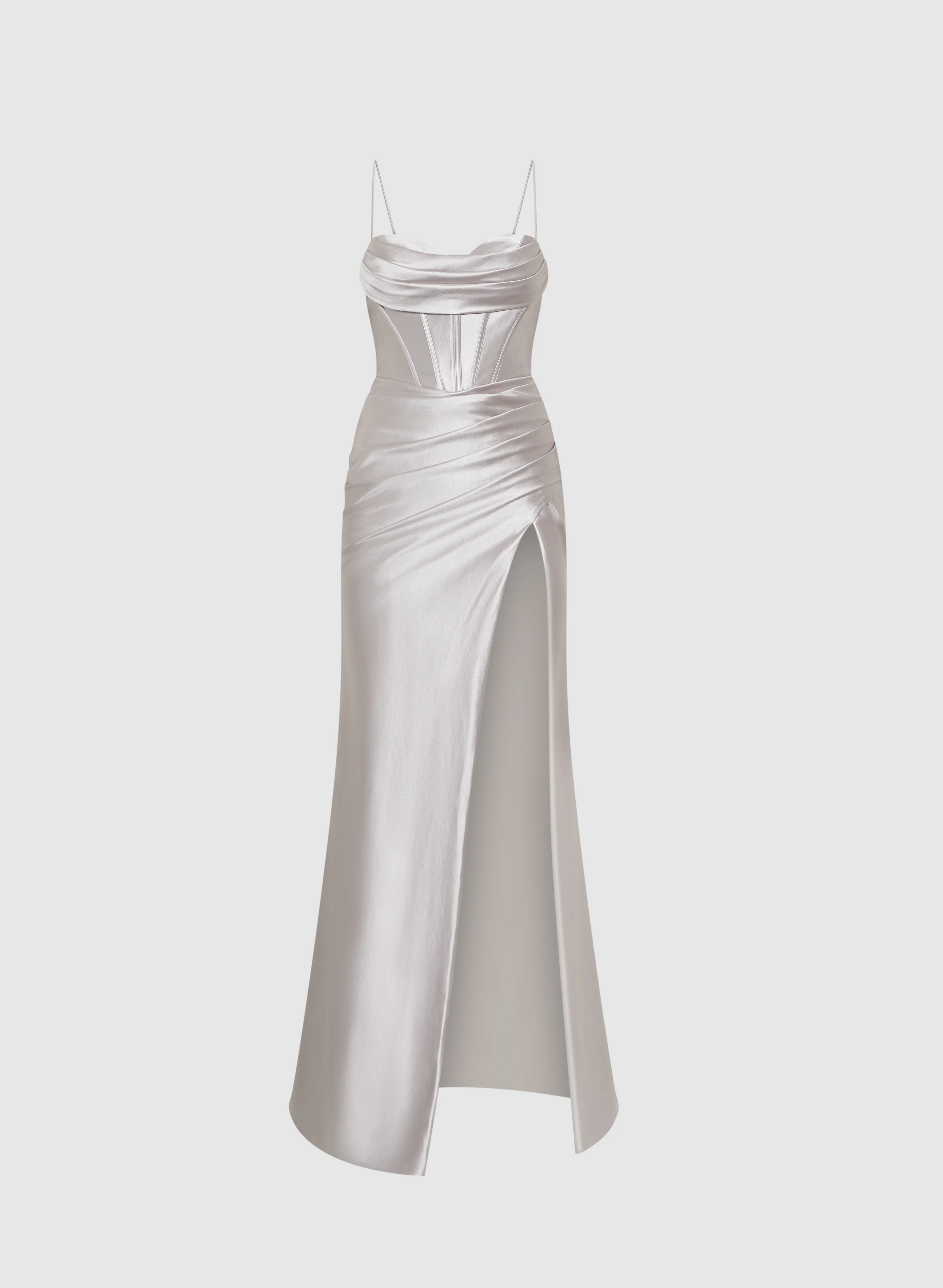 Satin Corset Dress - Image 5