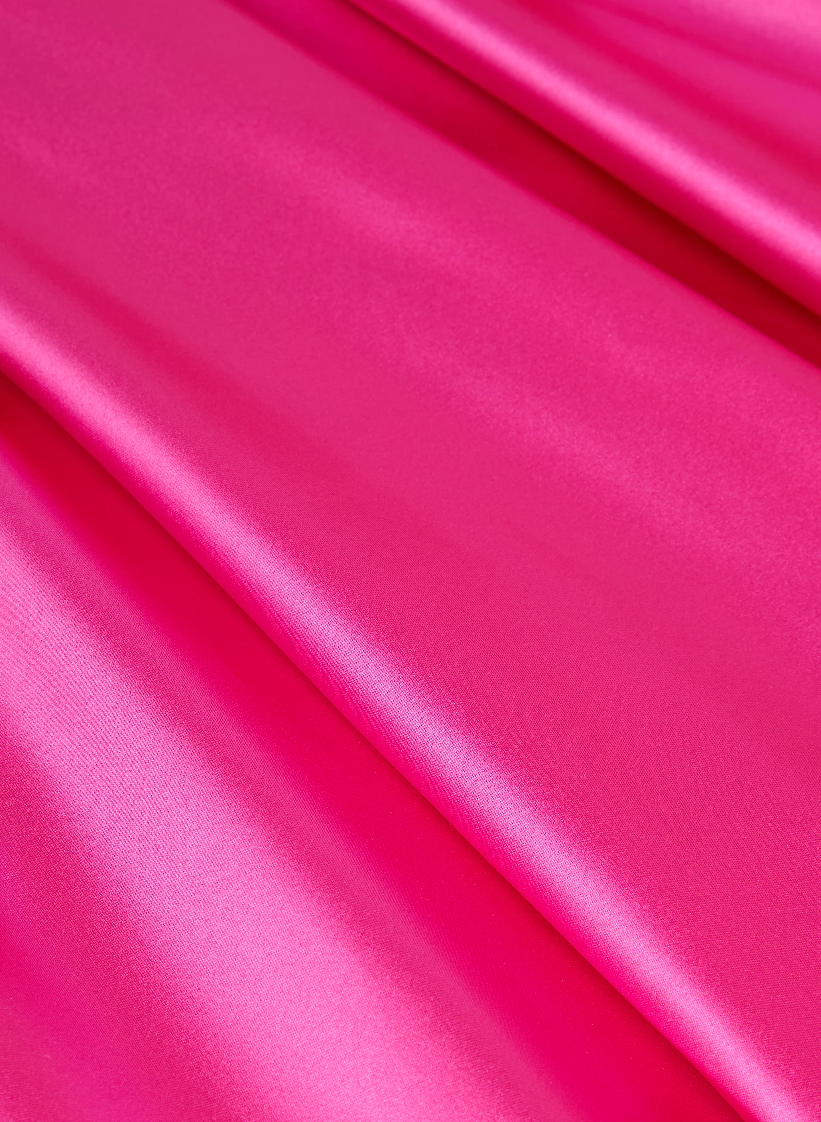 Satin Fit & Flare Ball Gown - Image 6