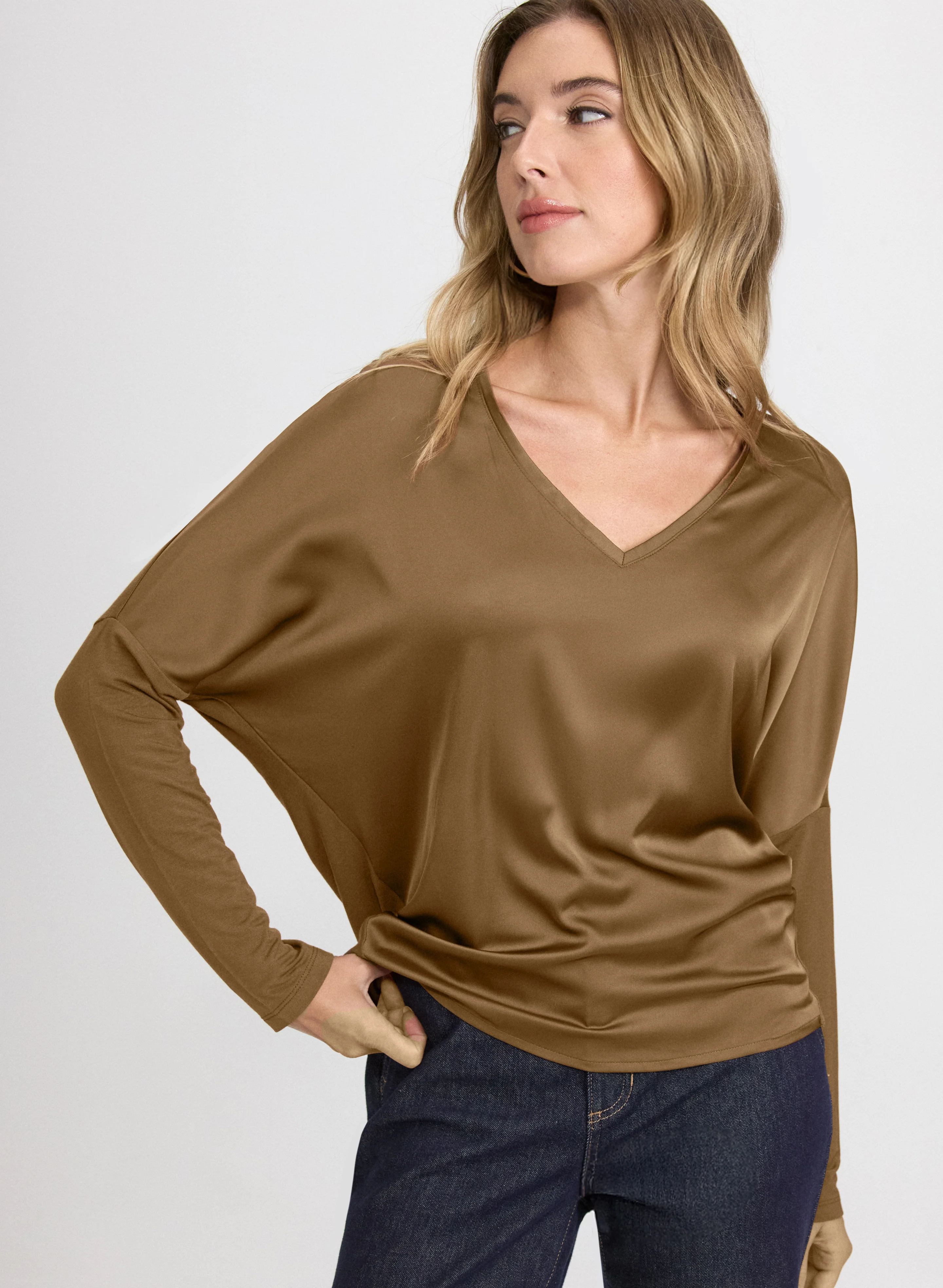 Satin Front Top - Image 2