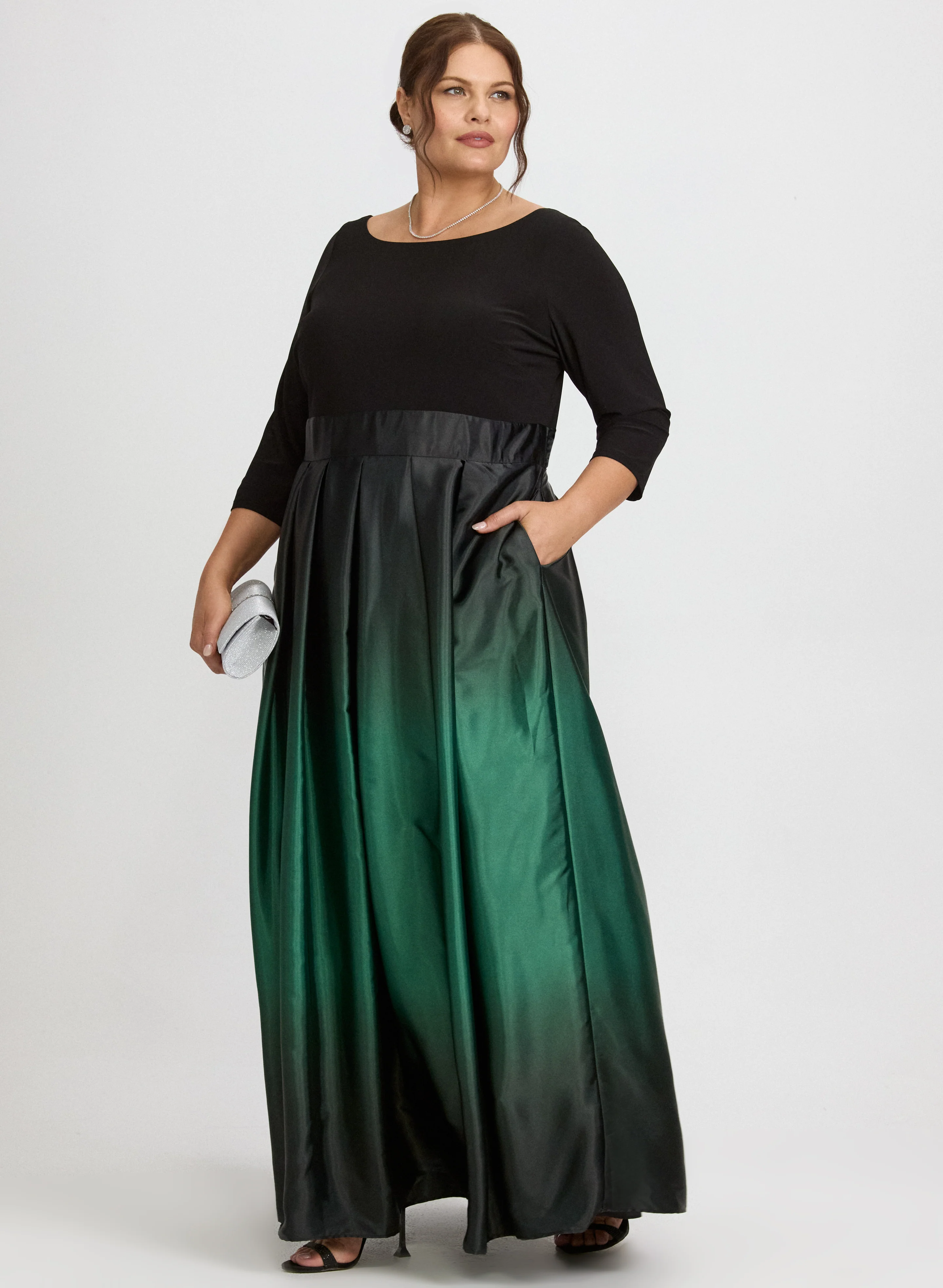 Satin Ombre Dress - Image 2