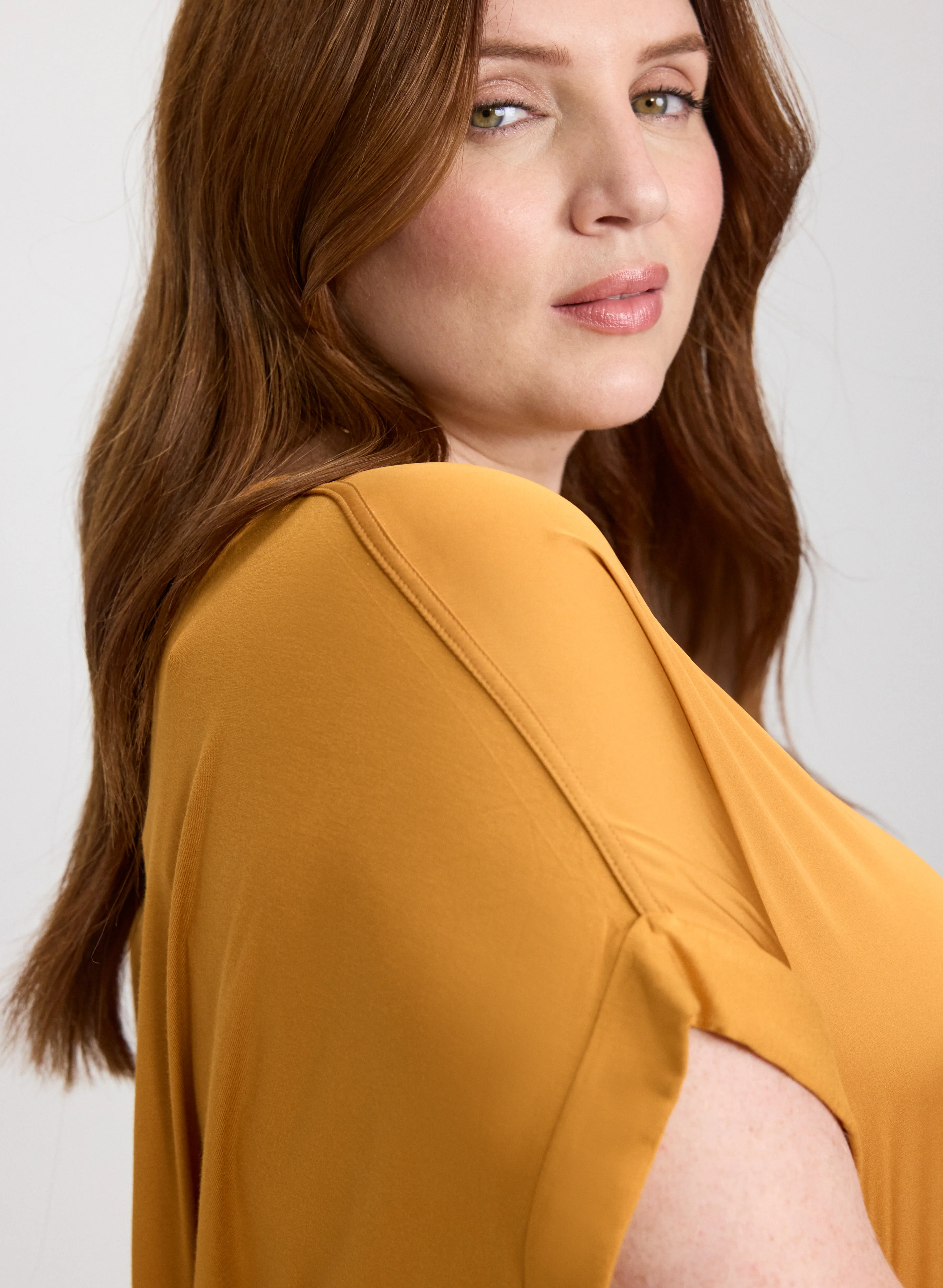 Satin Scoop Neck Top - Image 2
