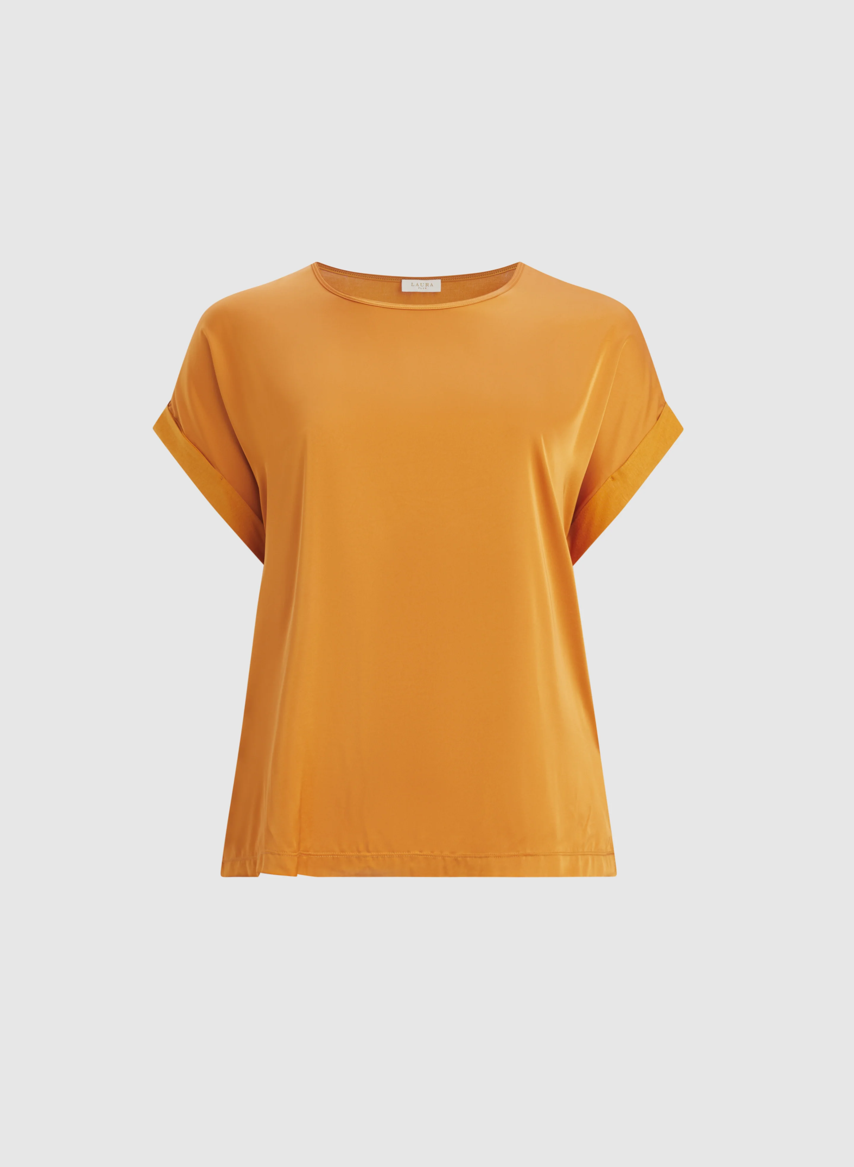 Satin Scoop Neck Top - Image 6