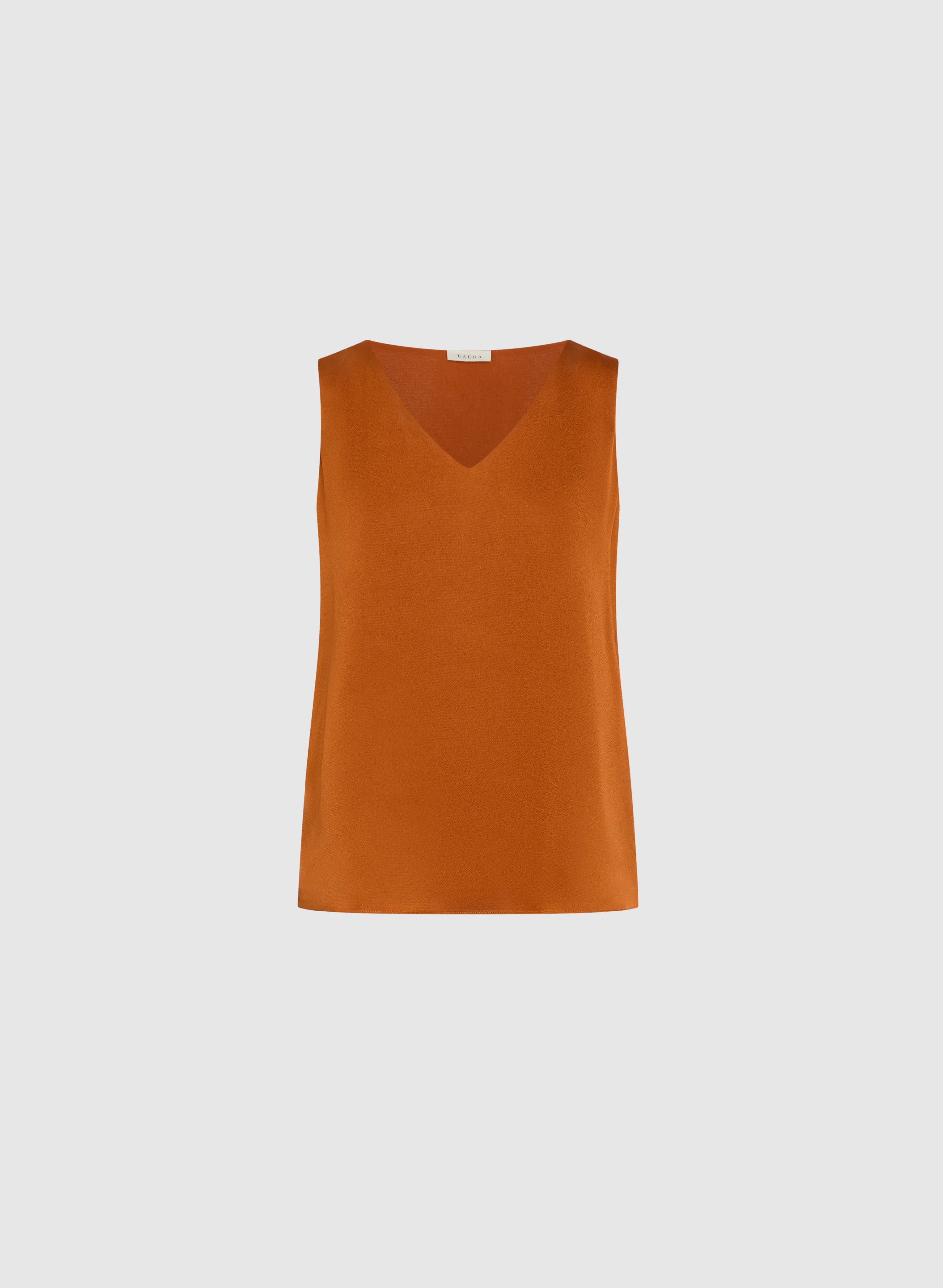 Satin Sleeveless Blouse - Image 6