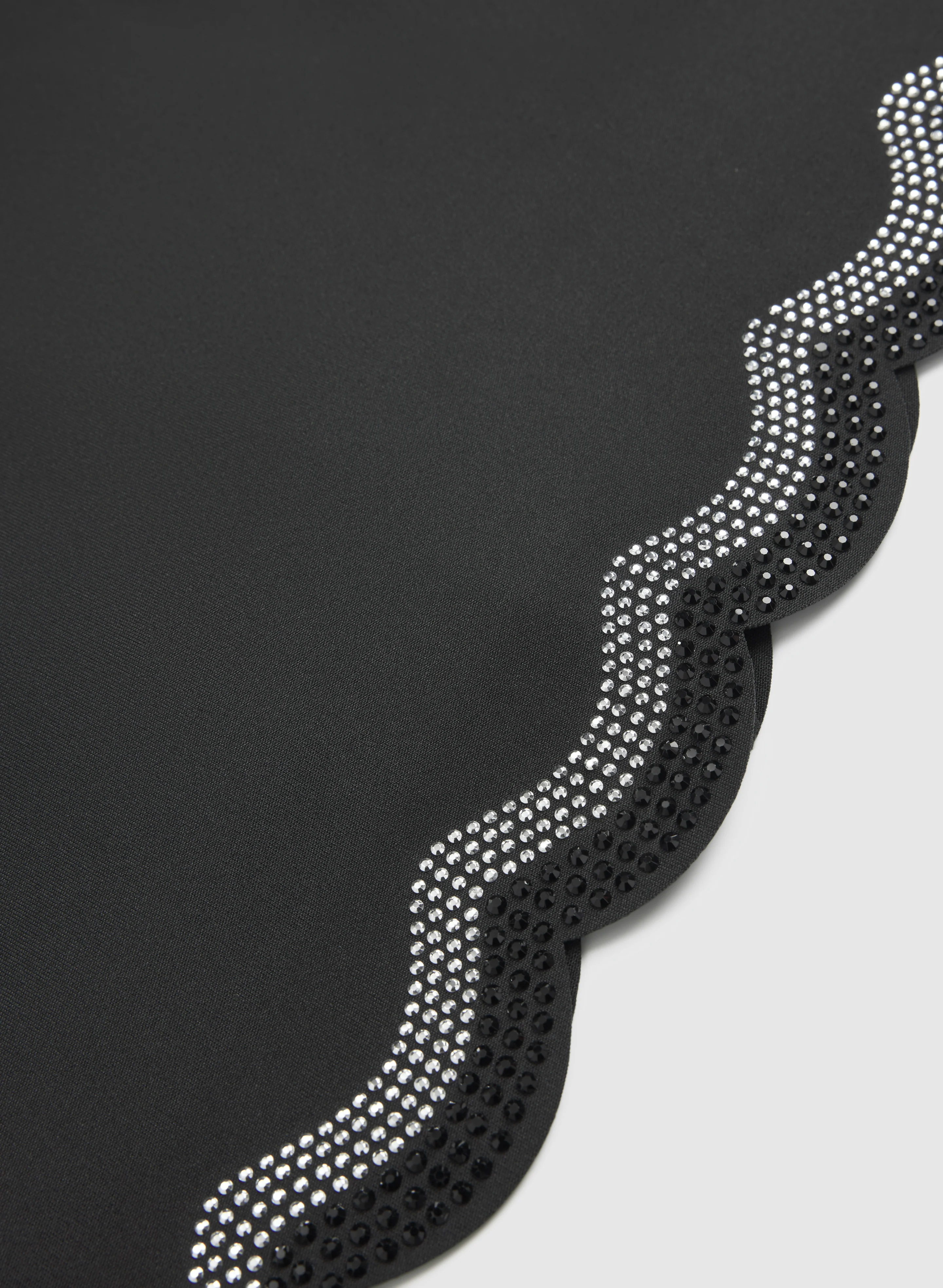 Scalloped Trim Dress - Image 7