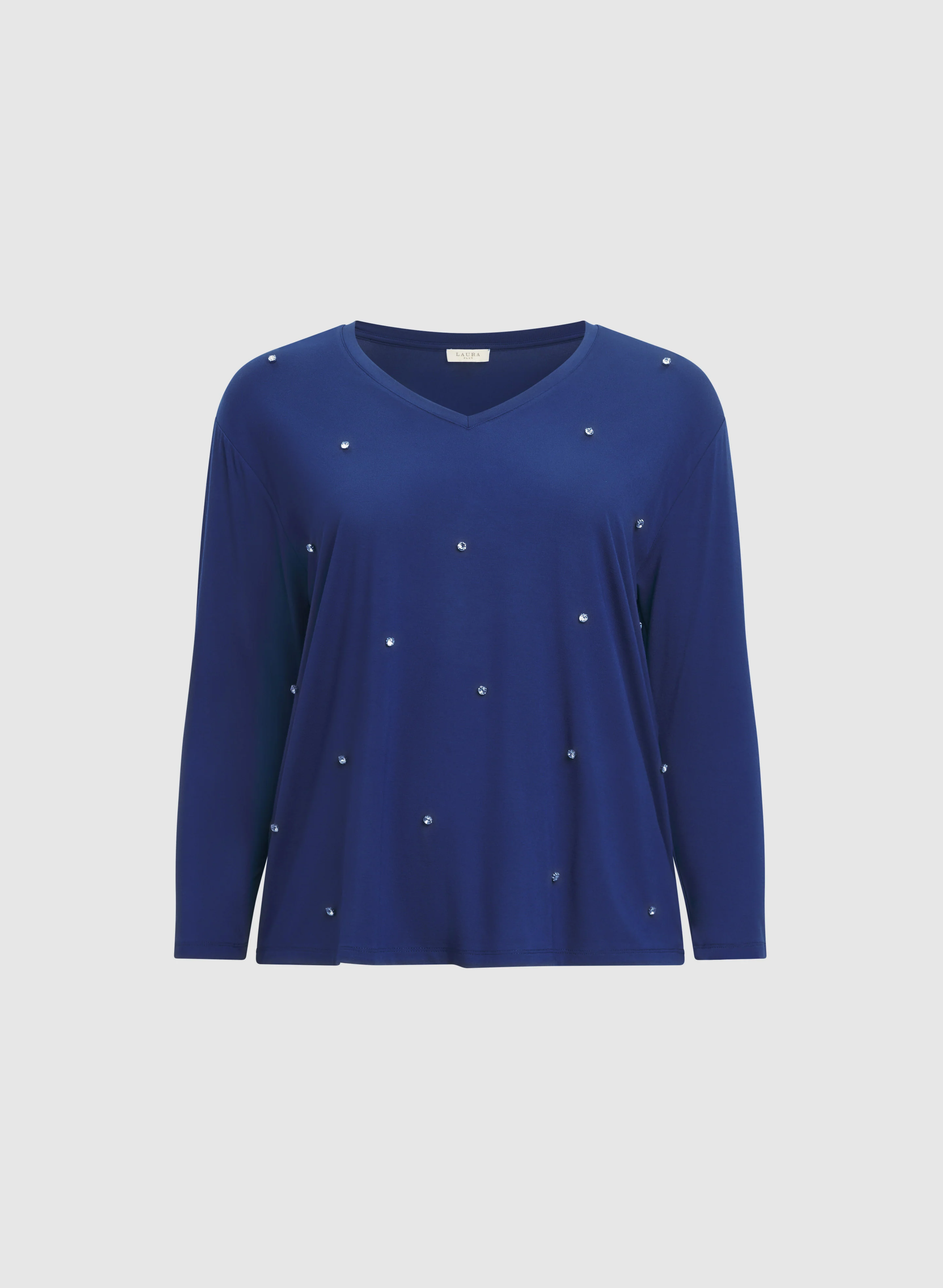 Scattered Rhinestone Embellished Top - Image 6