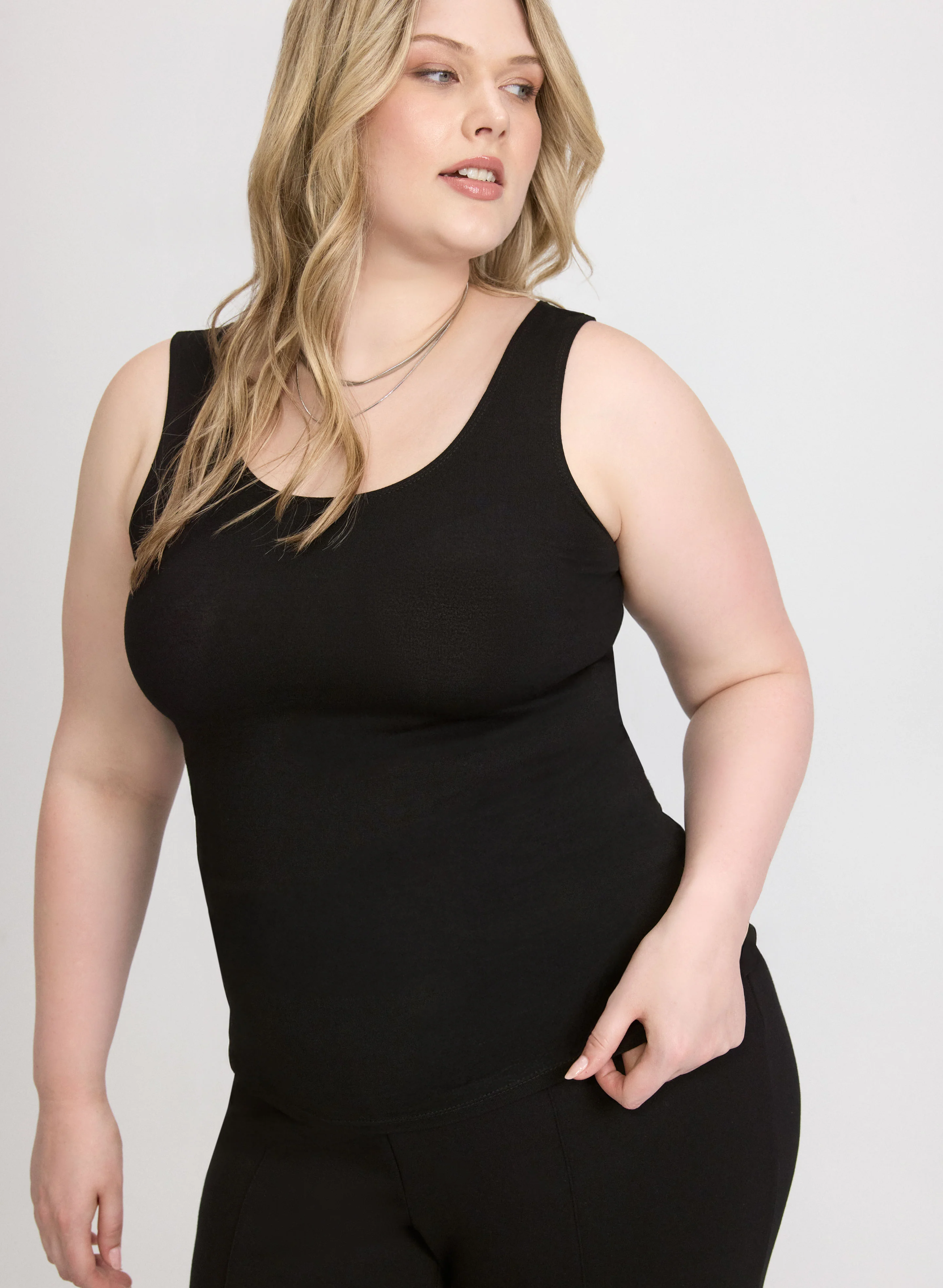 Scoop Neck Tank Top - Image 2