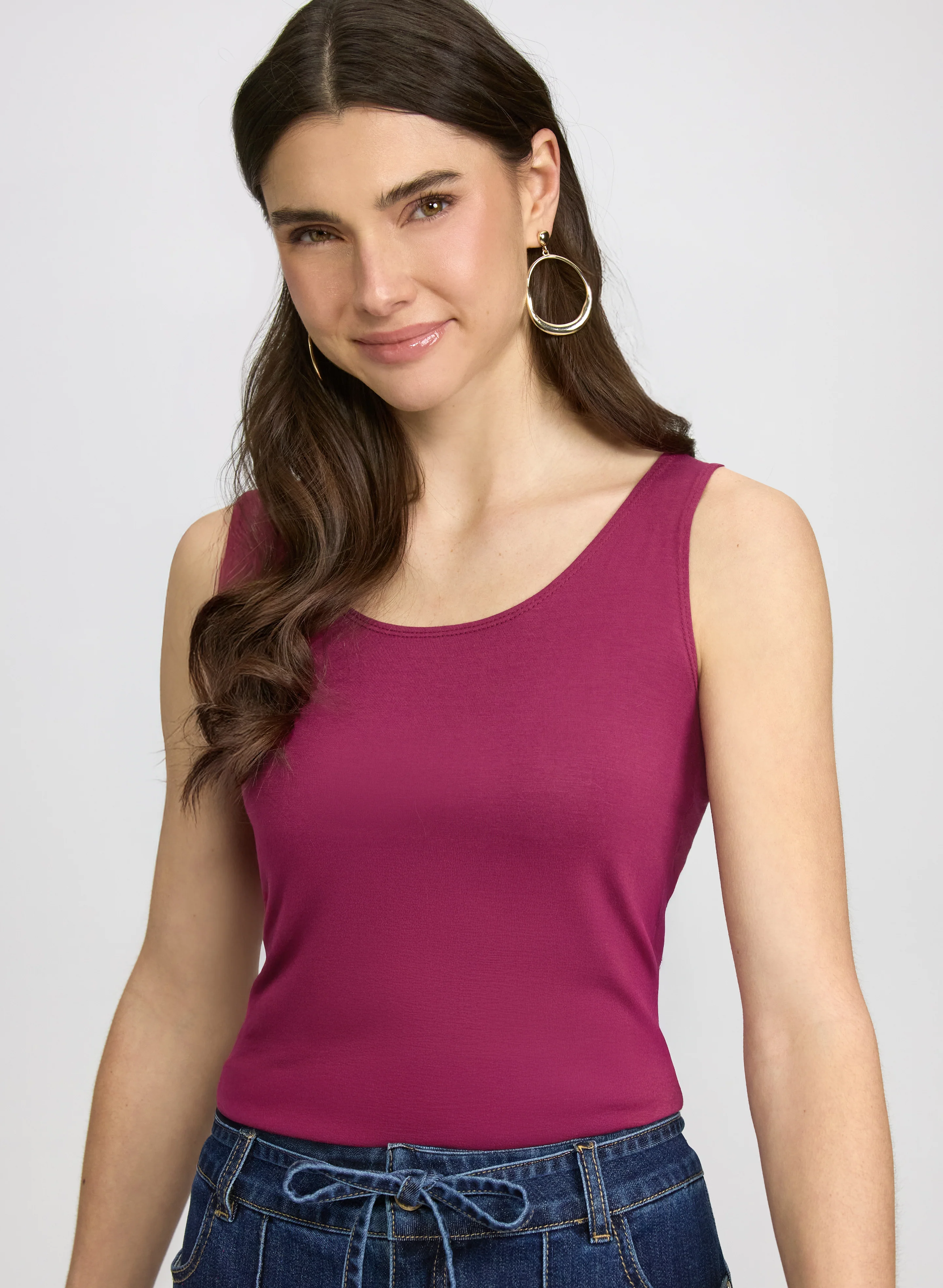Scoop Neck Tank Top