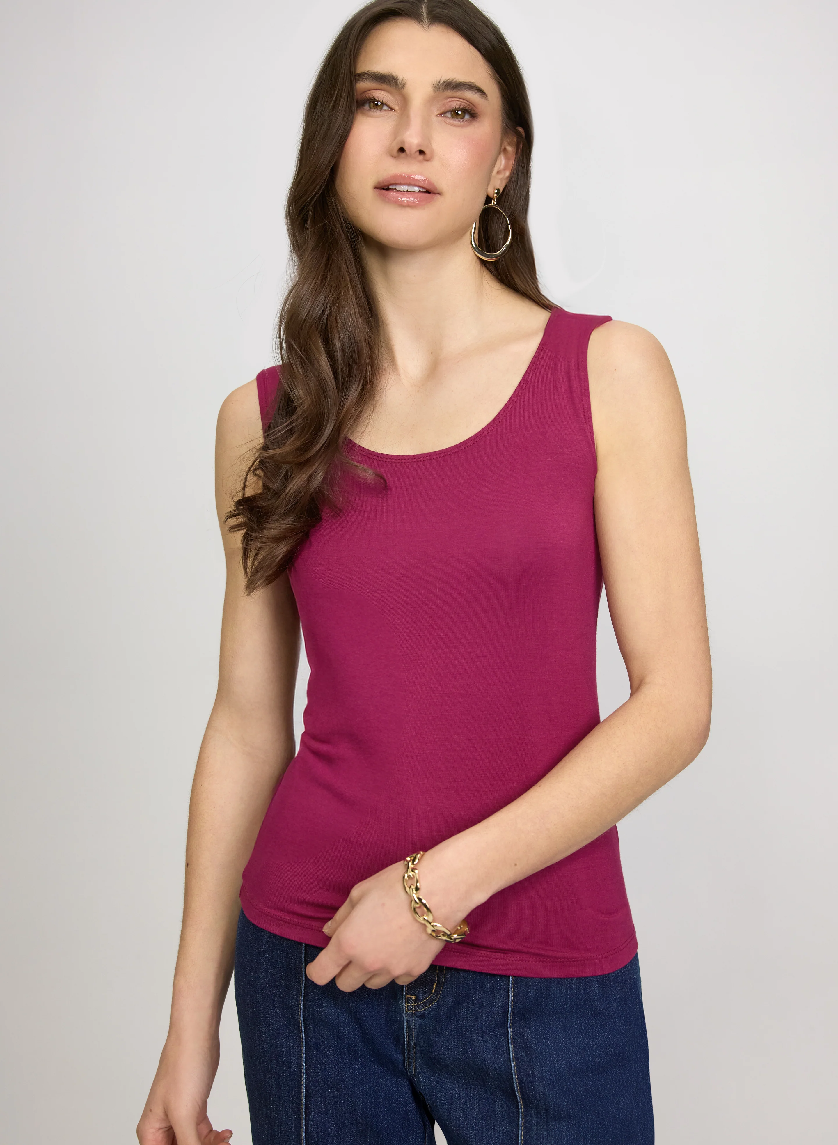 Scoop Neck Tank Top - Image 2