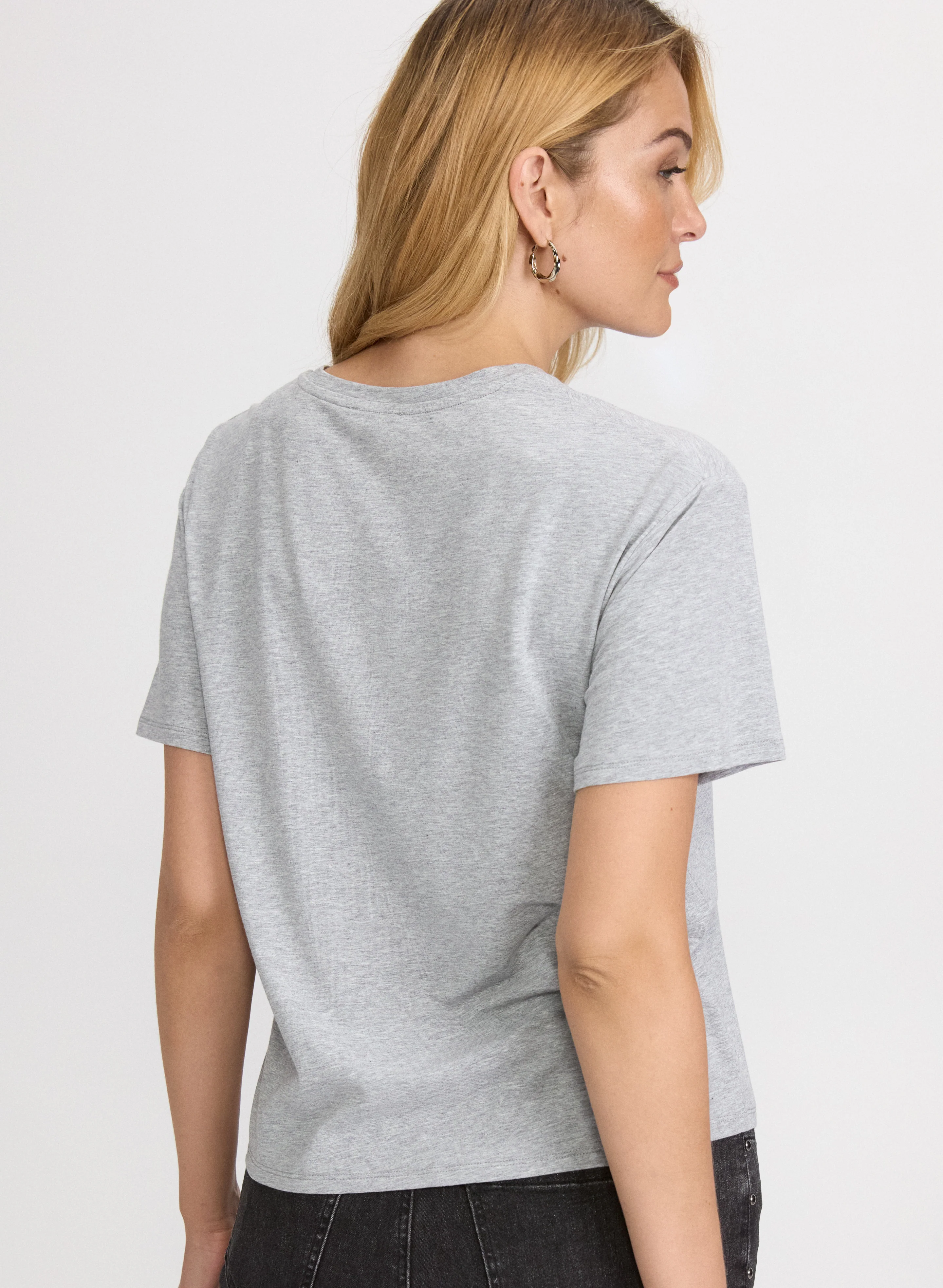 Script Print T-Shirt - Image 4