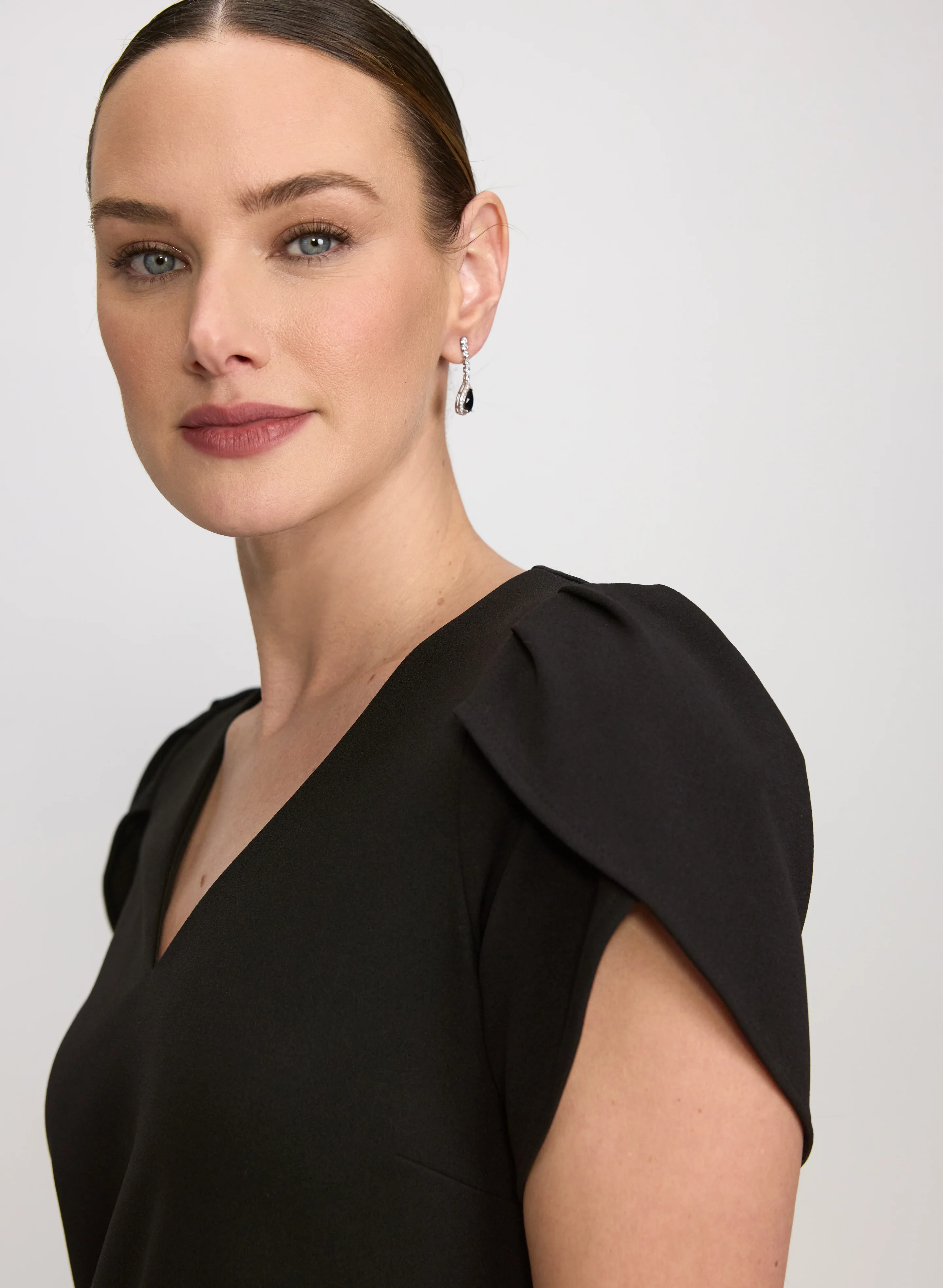 Scuba Crepe Dress - Image 4