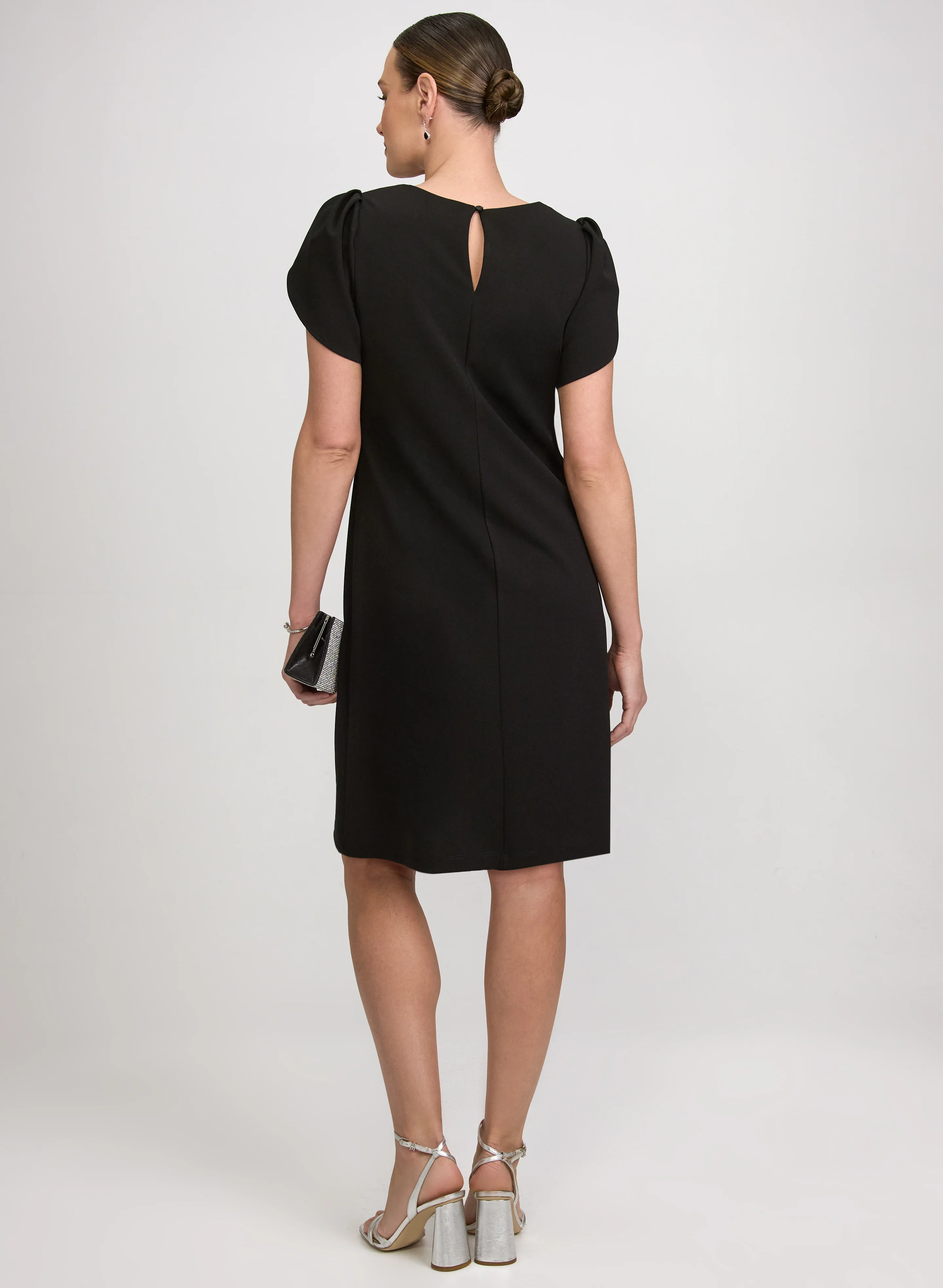 Scuba Crepe Dress - Image 5