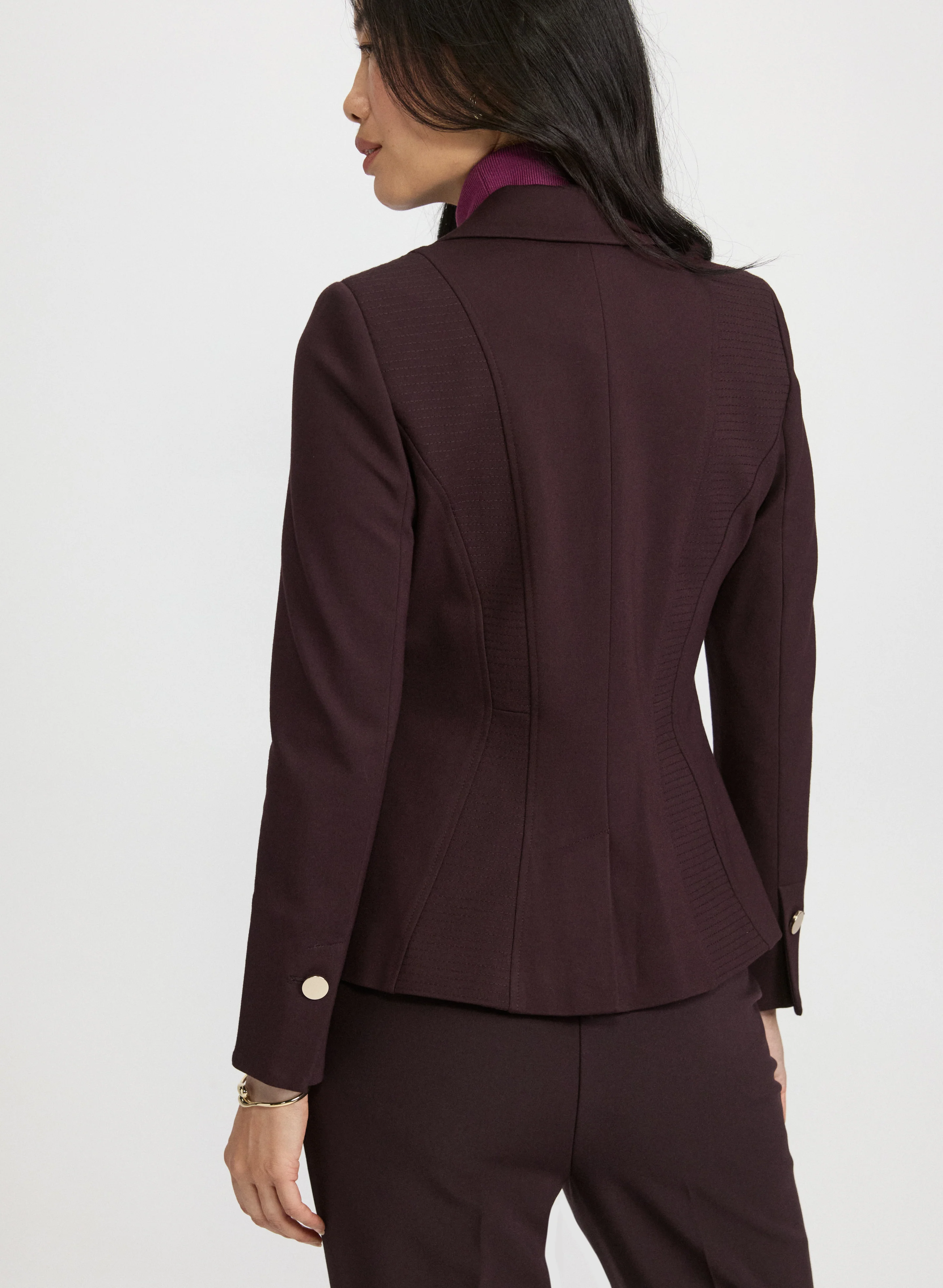Seamed Detail Blazer - Image 4