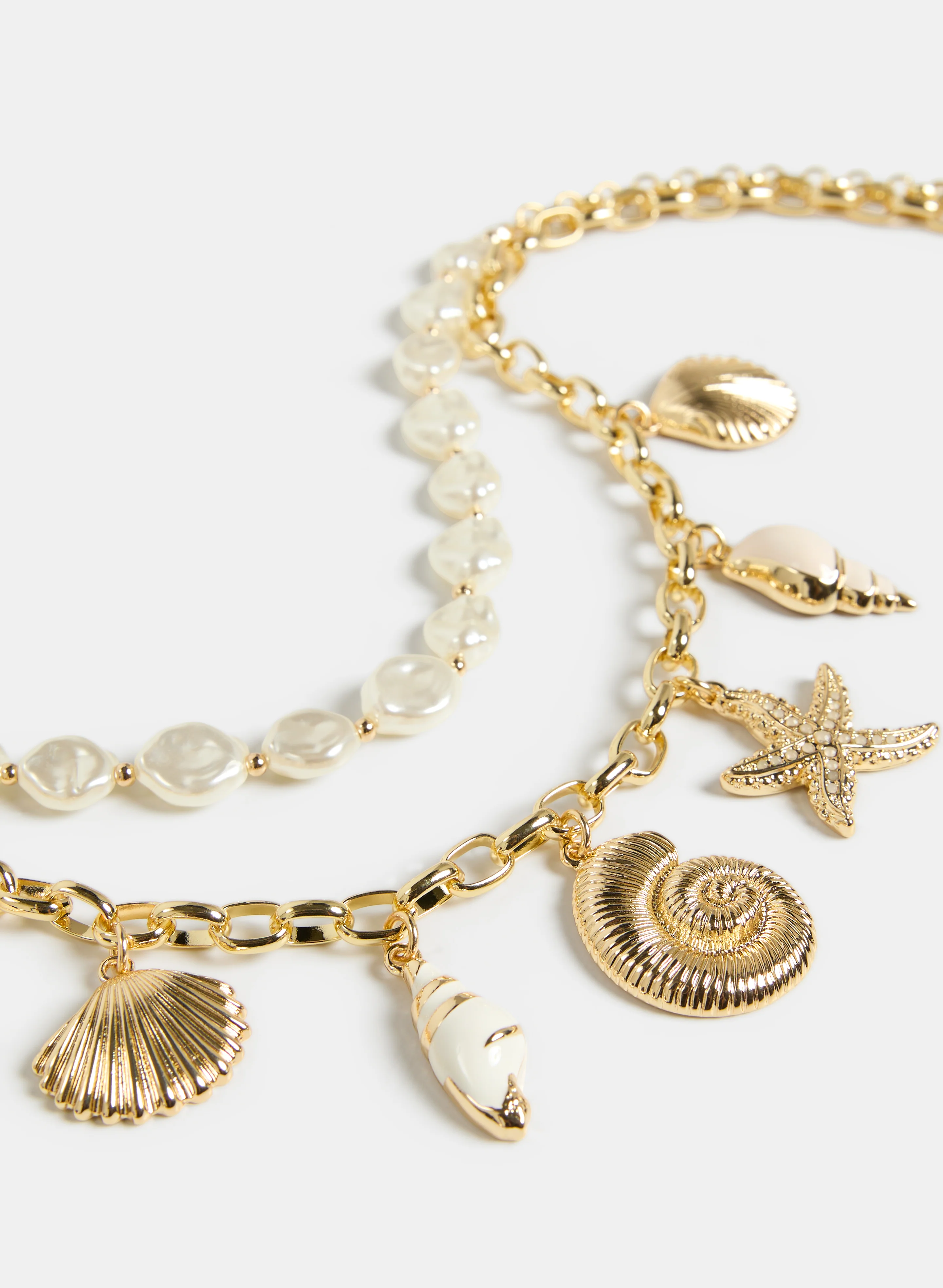 Seashell & Starfish Necklace - Image 2