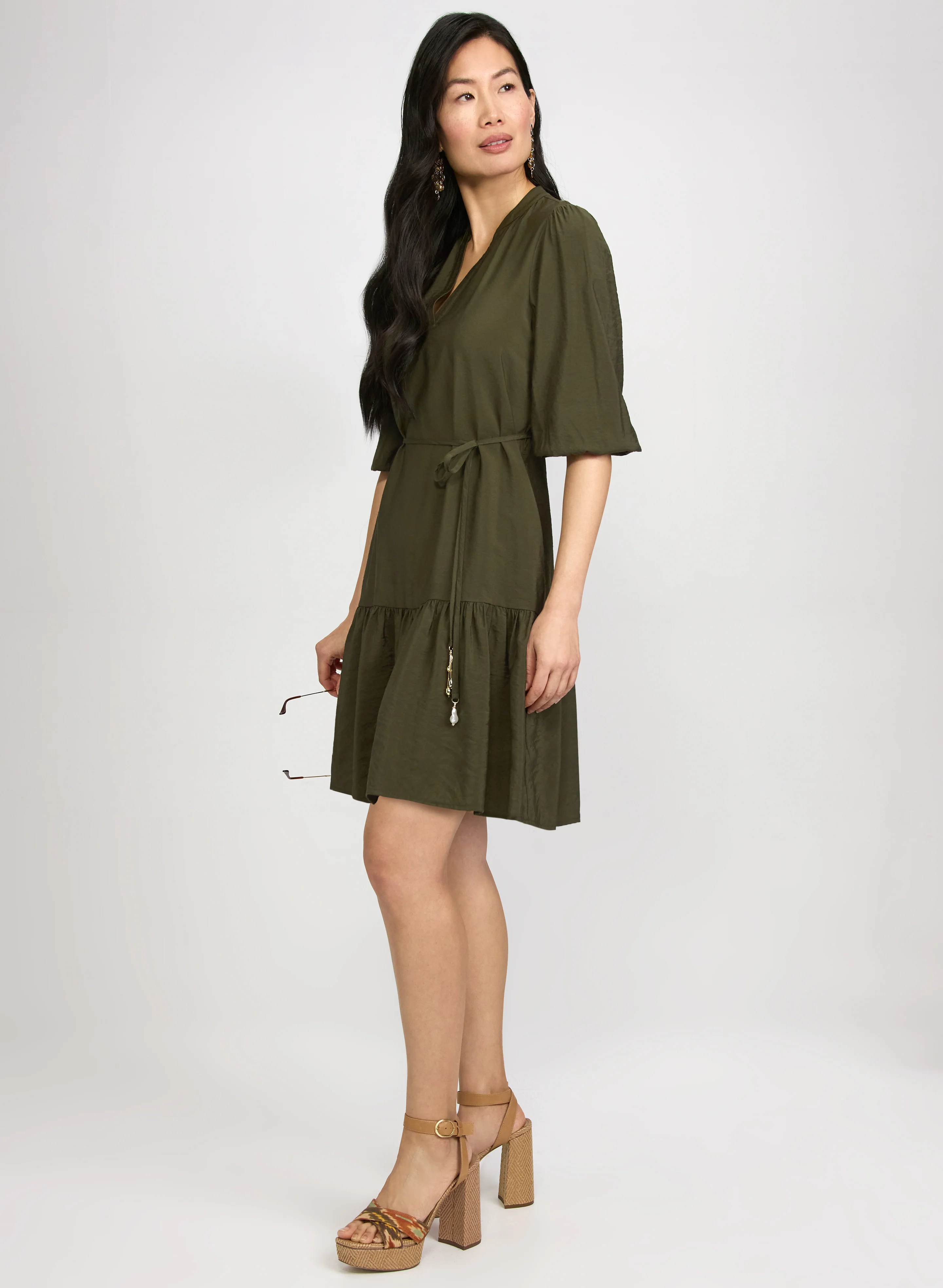 Self-Tie Dress - Image 3